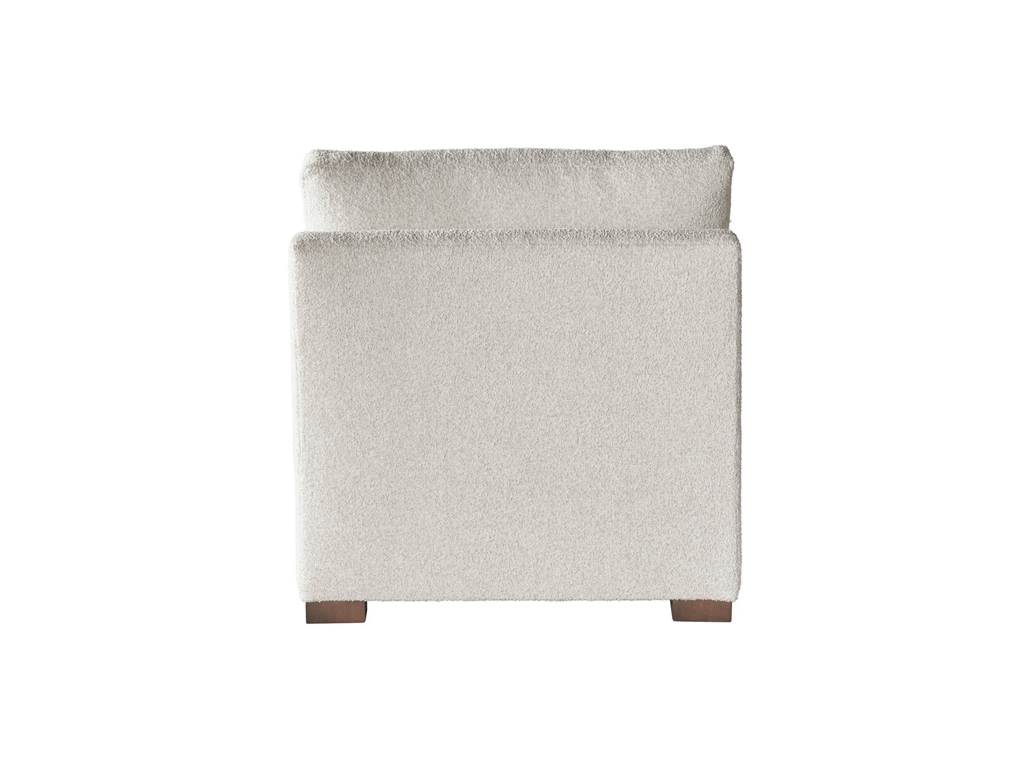 Modern U Choose Luxe Armless Chair - Special Order - Silo with a white background