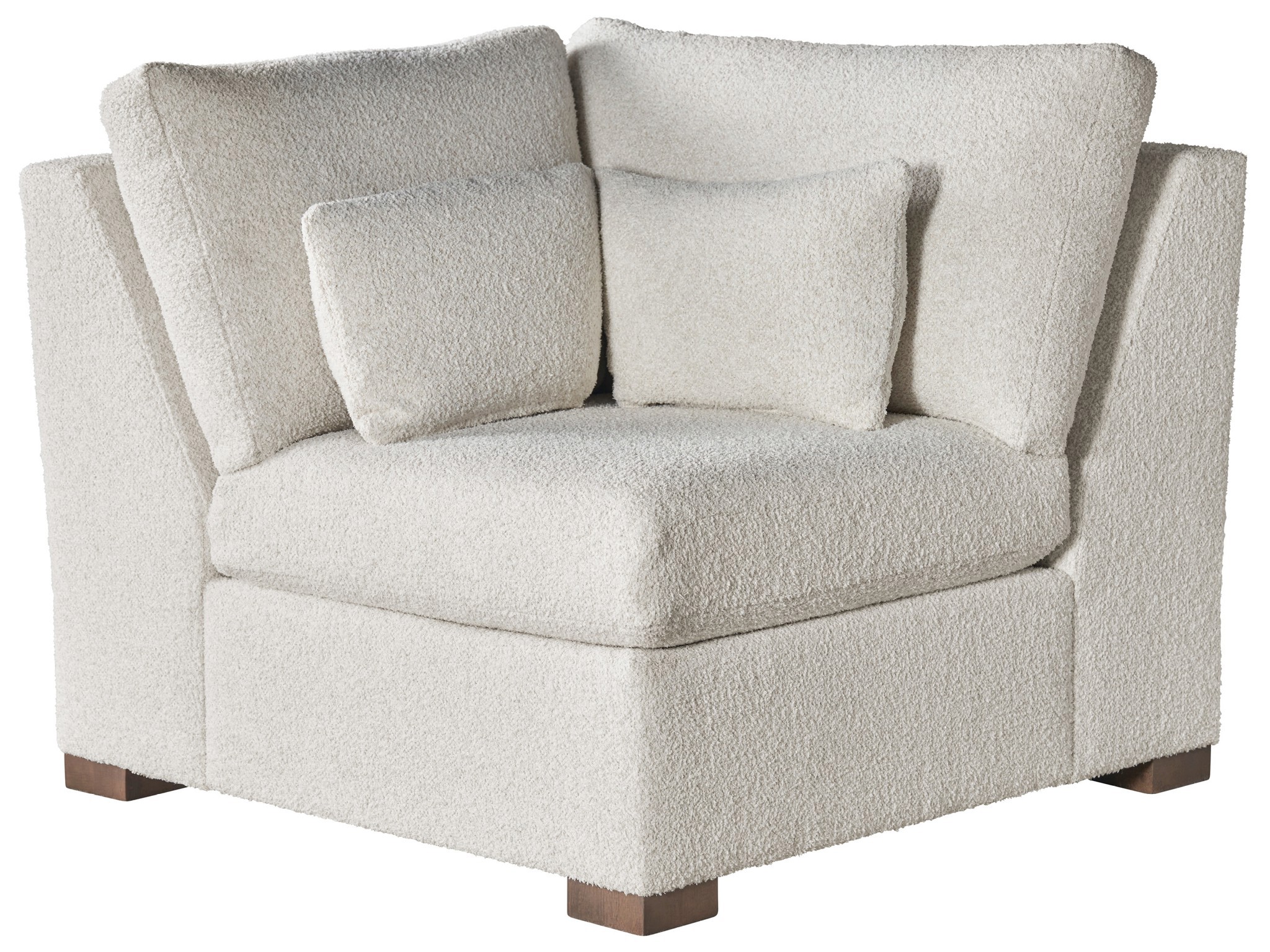 Modern U Choose Luxe Armless Corner -Special Order - Silo with a white background