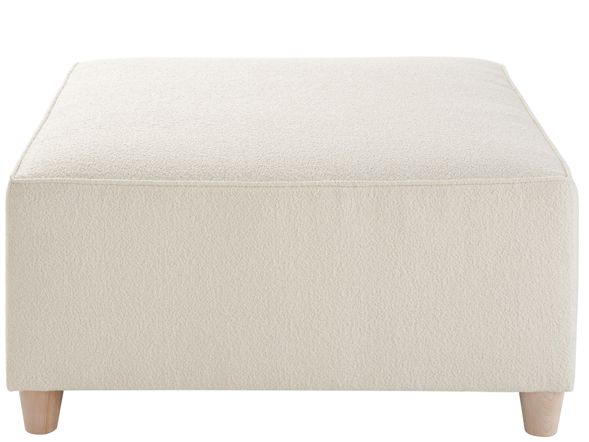 U Choose Square Ottoman 42 - Silo with a white background