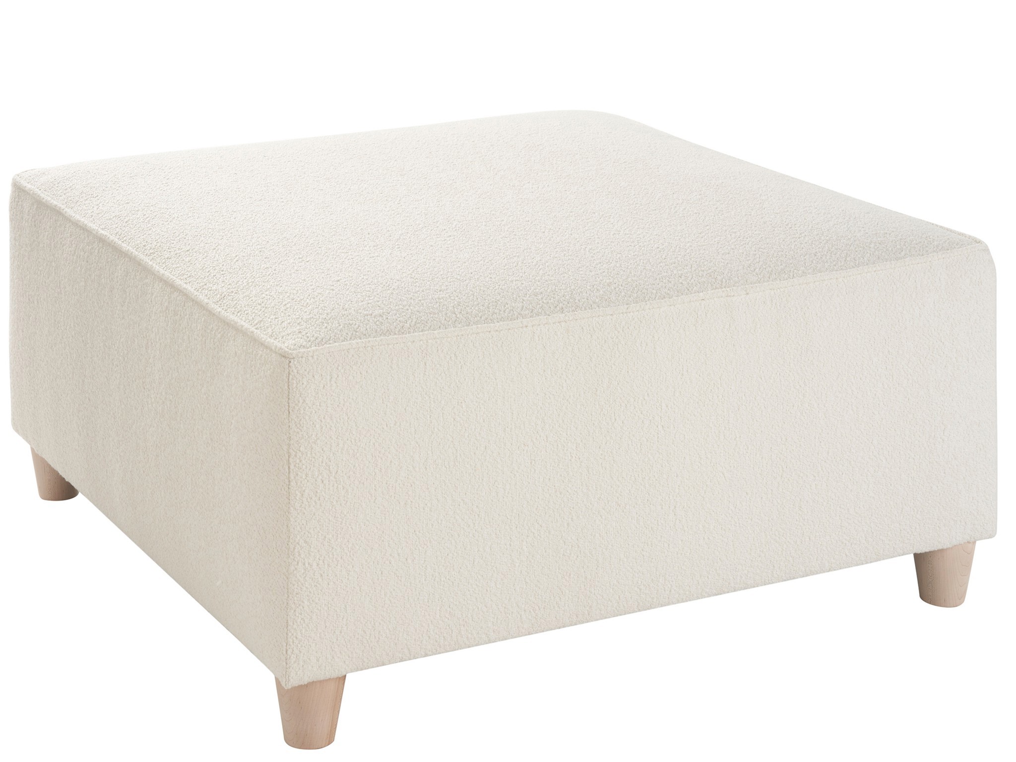 U Choose Square Ottoman 36 - Silo with a white background