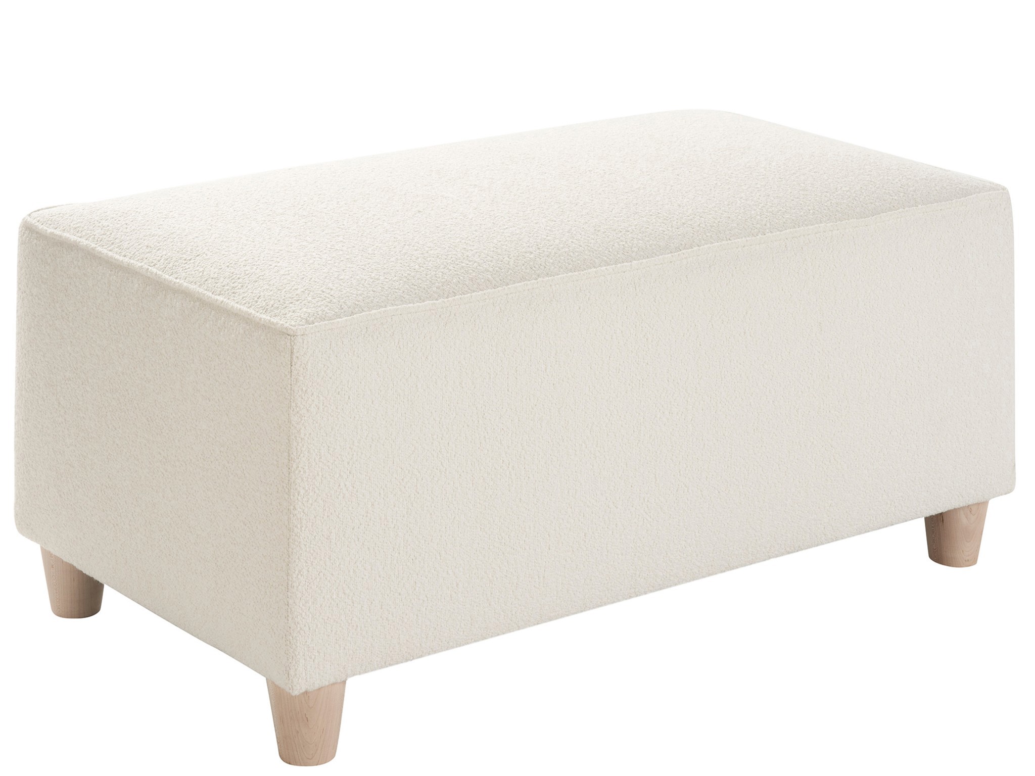 U Choose Rectangle Ottoman 38x22 - Silo with a white background