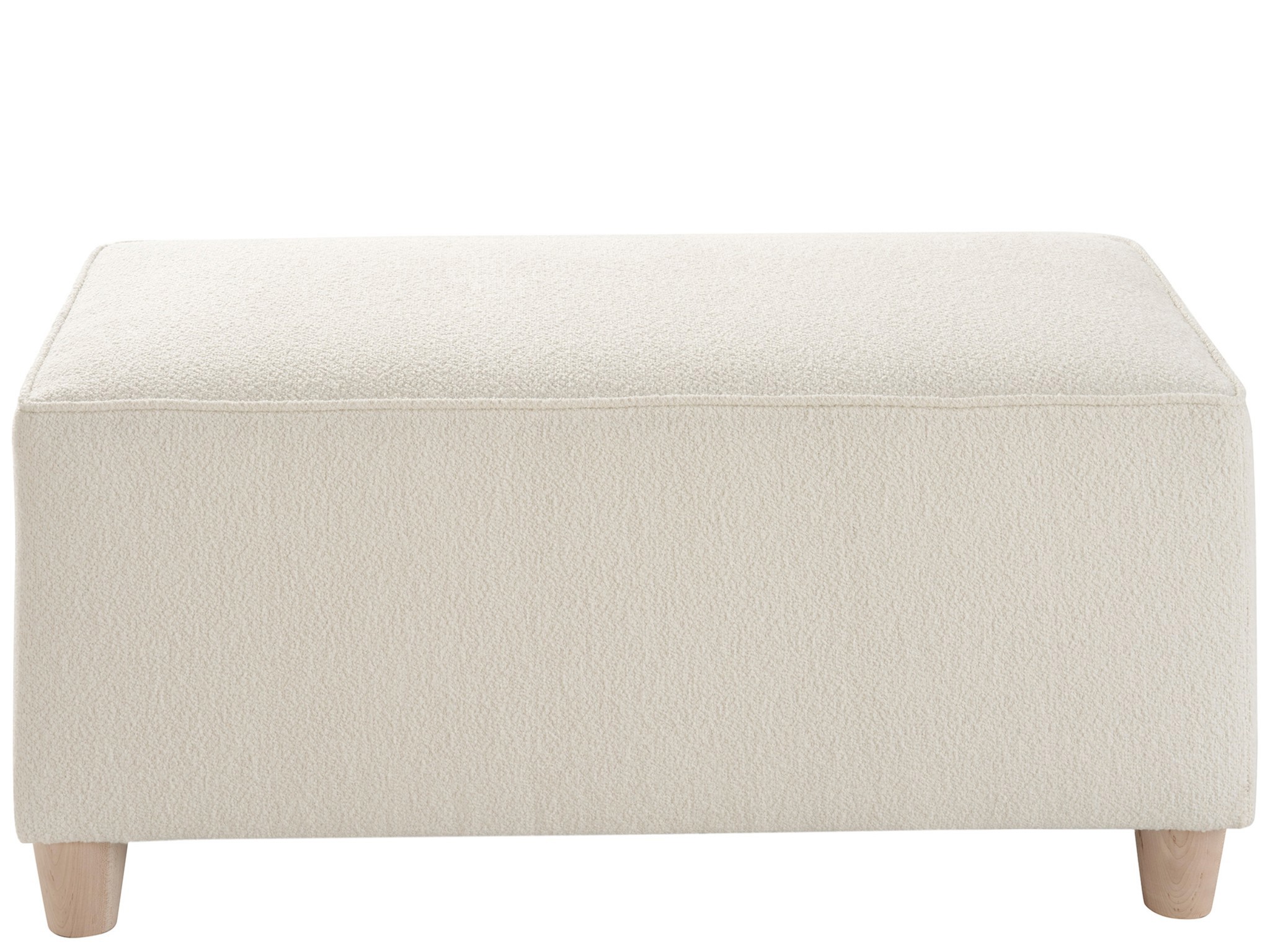 U Choose Rectangle Ottoman 38x22 - Silo with a white background