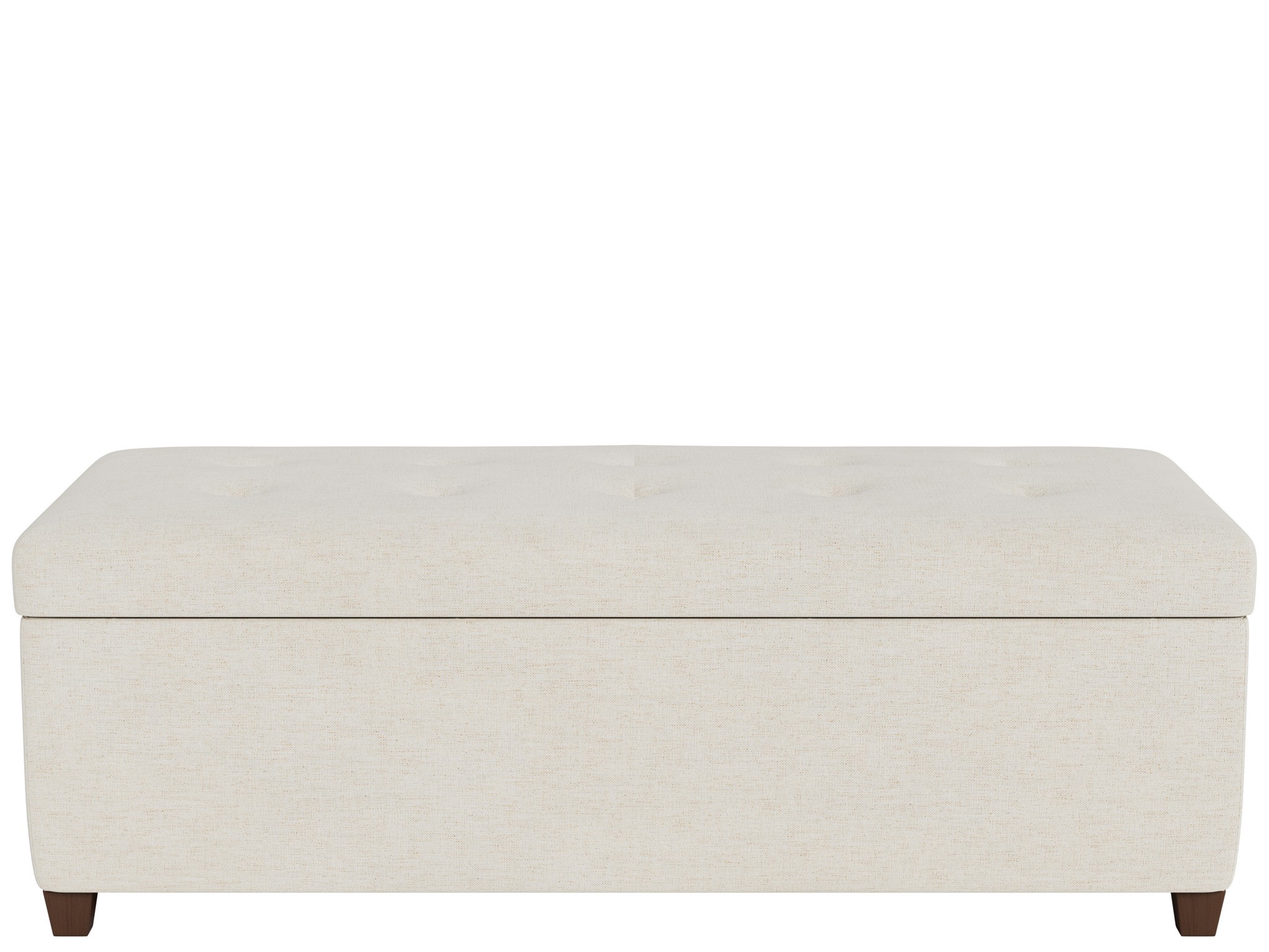 U Choose Rectangle Storage Ottoman38-Special Order - Silo with a white background