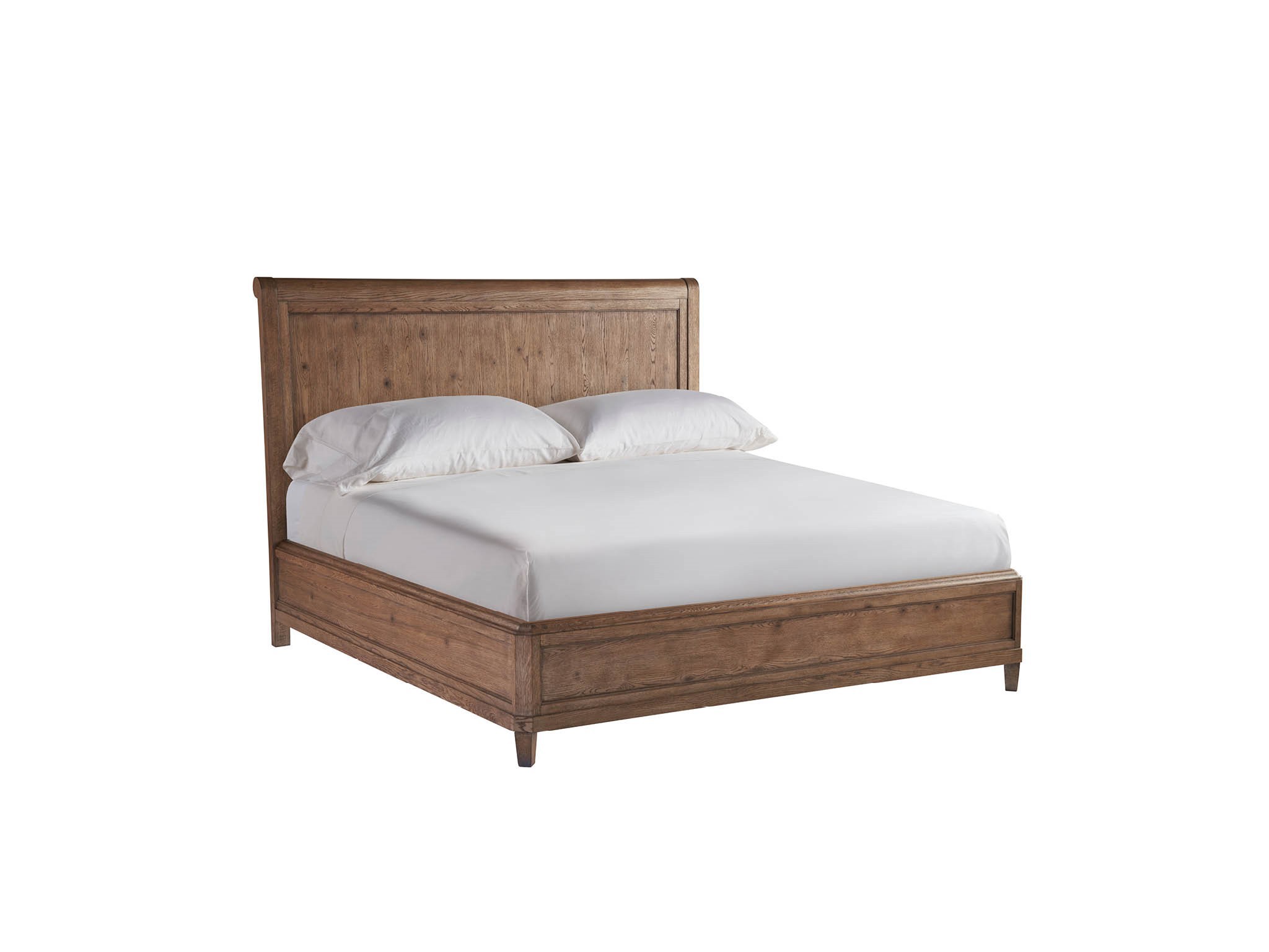 Sienna Panel Bed King - Silo with a white background