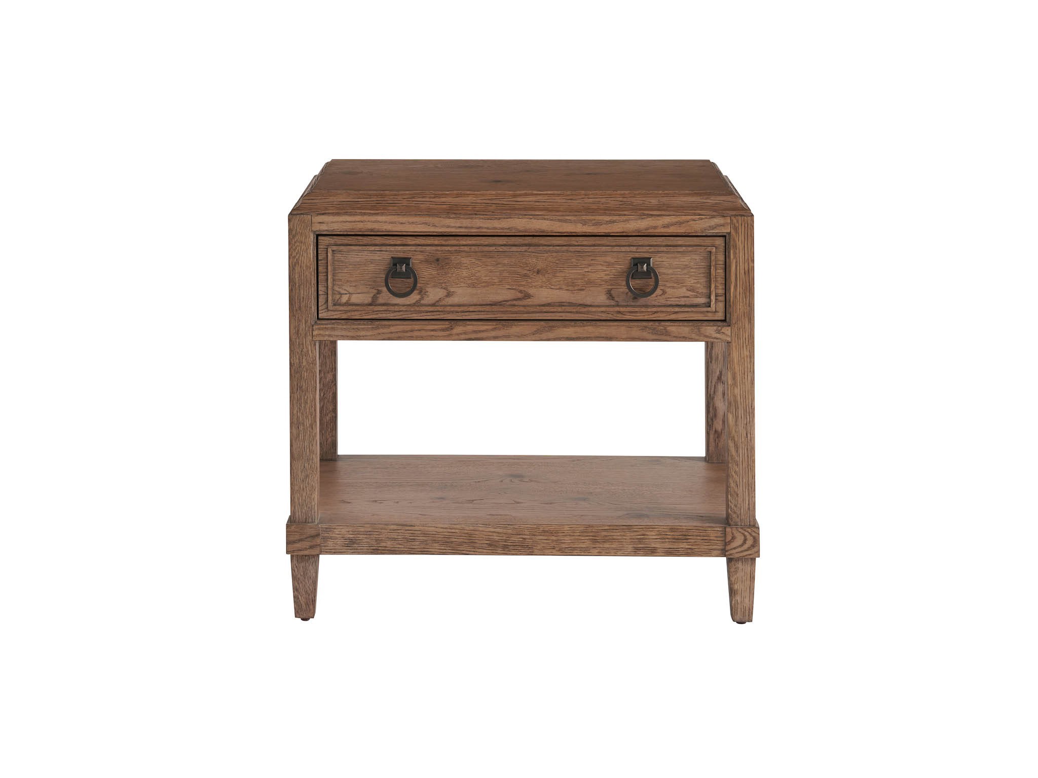 Sienna Drawer Nightstand - Silo with a white background
