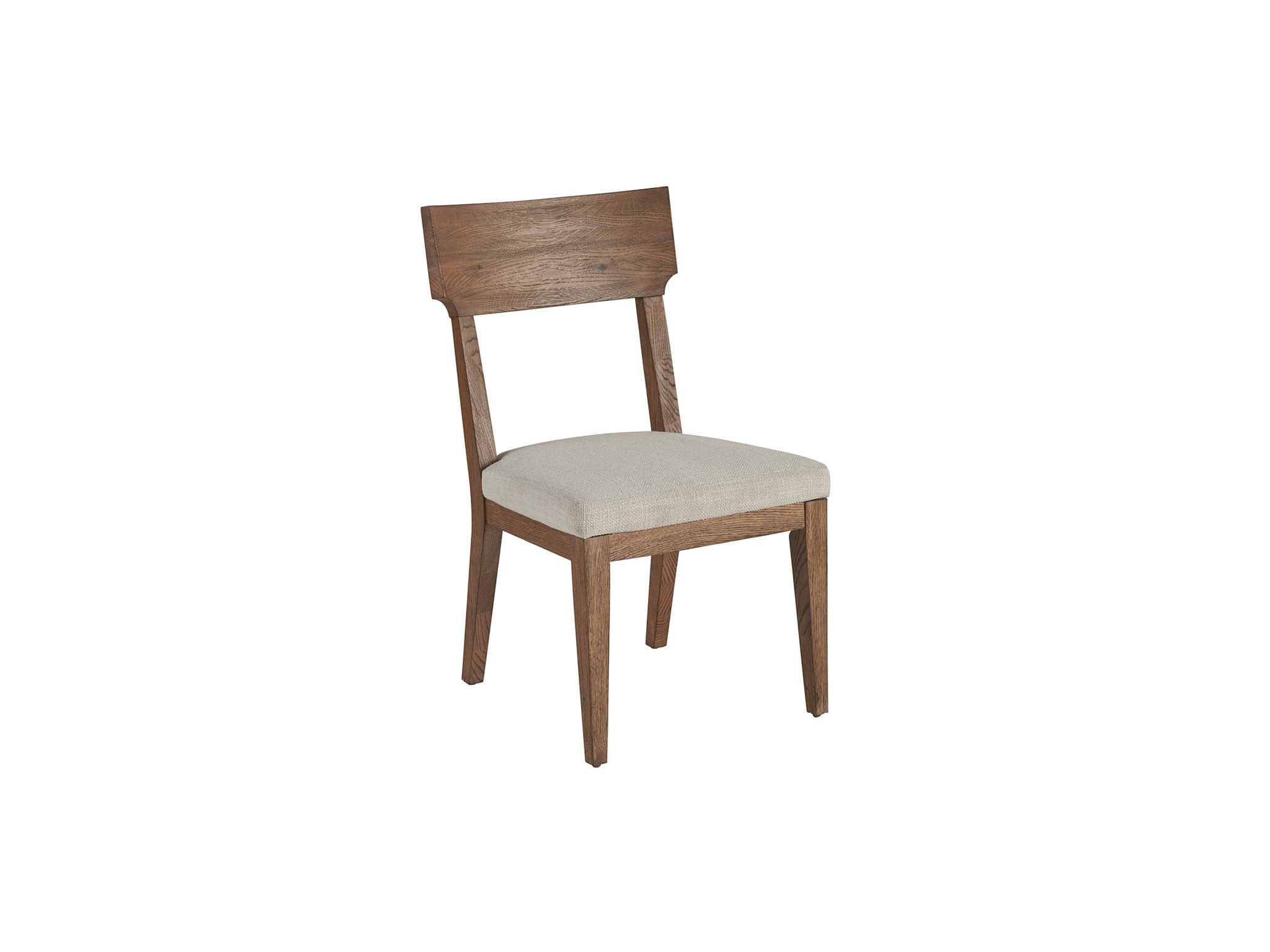 Sienna Wood Back Side Chair - Silo with a white background