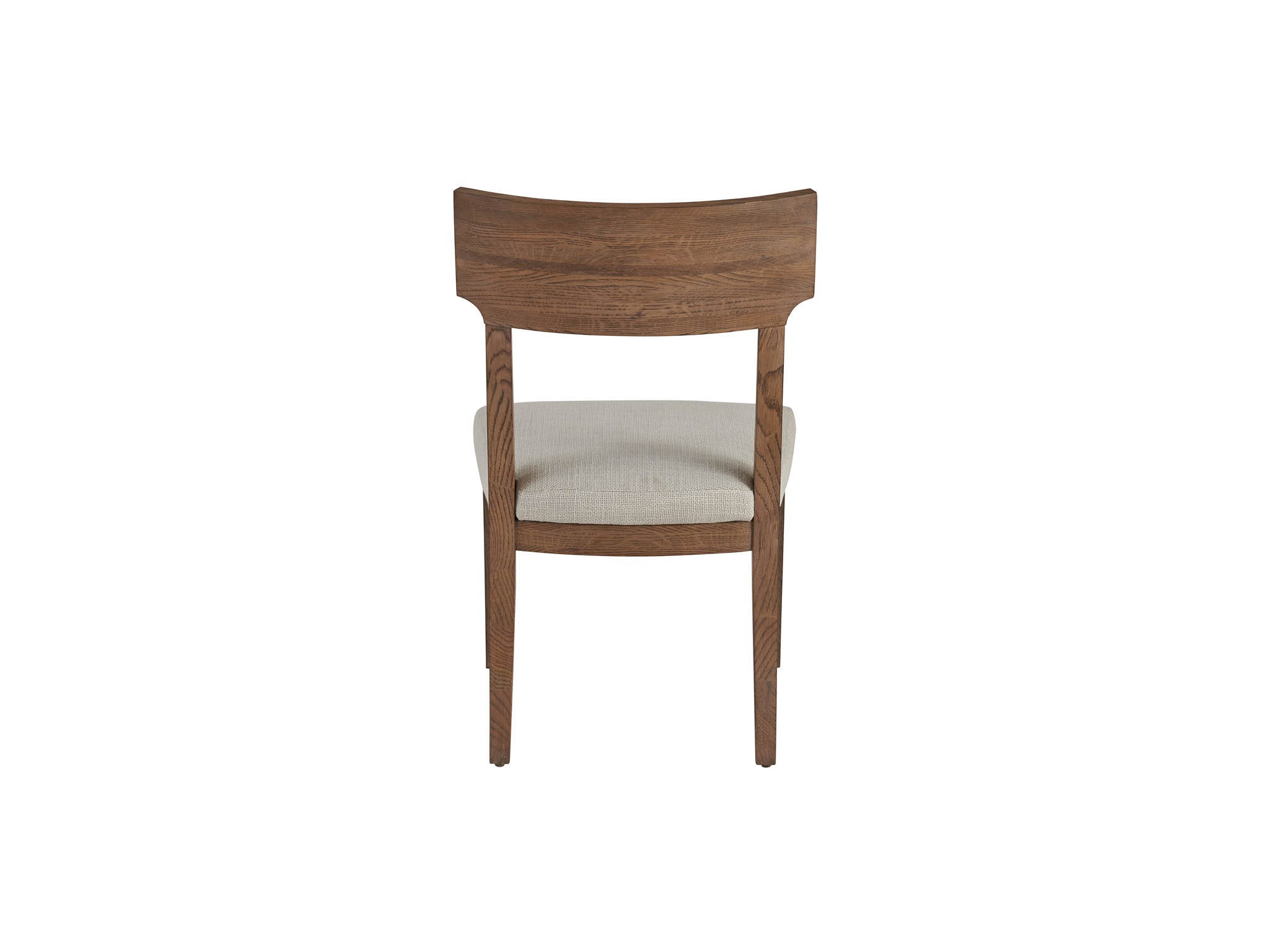 Sienna Wood Back Side Chair - Silo with a white background