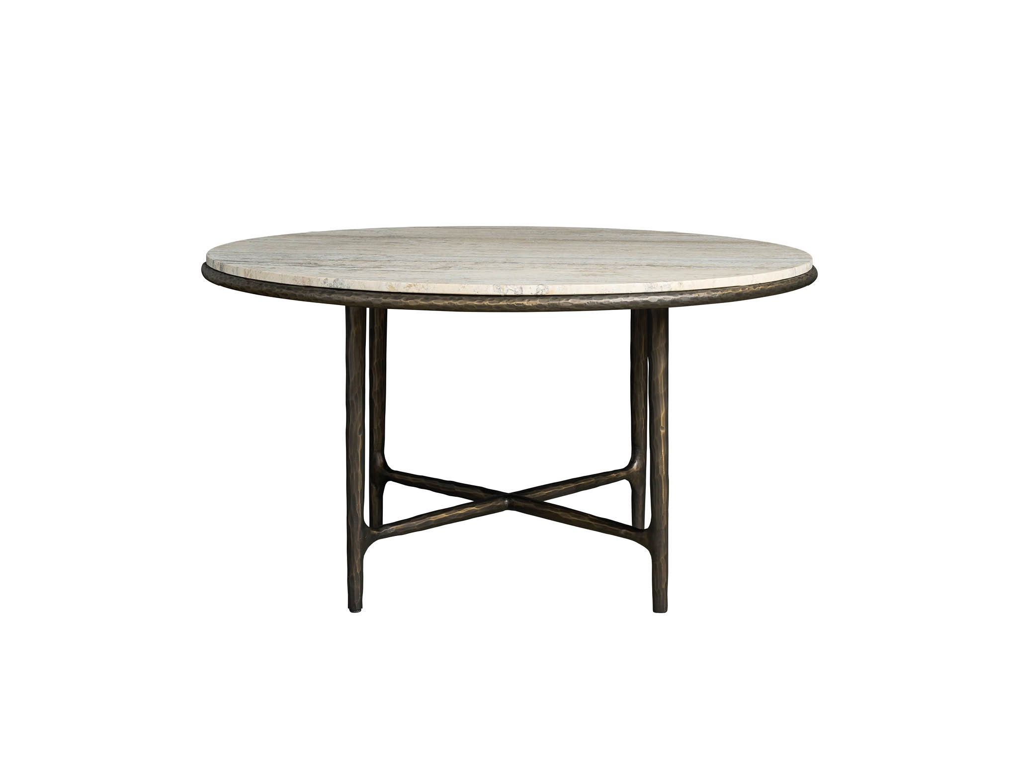 Griffith Park Round Dining Table - Silo with a white background