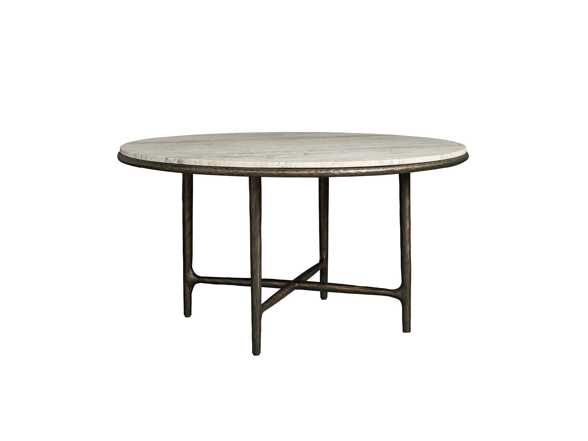 Griffith Park Round Dining Table - Silo with a white background
