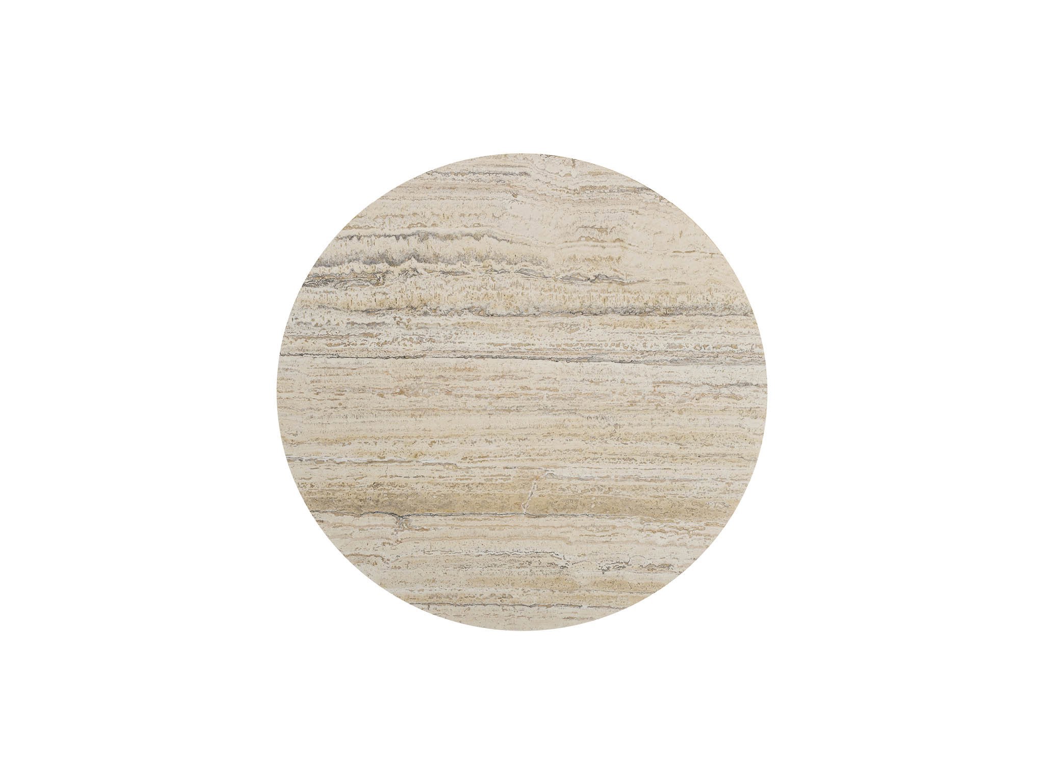 Griffith Park Round Dining Table - Silo with a white background