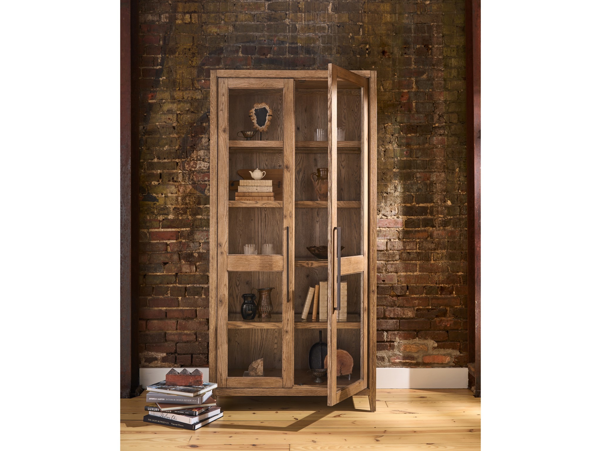 Sienna Display Cabinet - Multiple item room scene