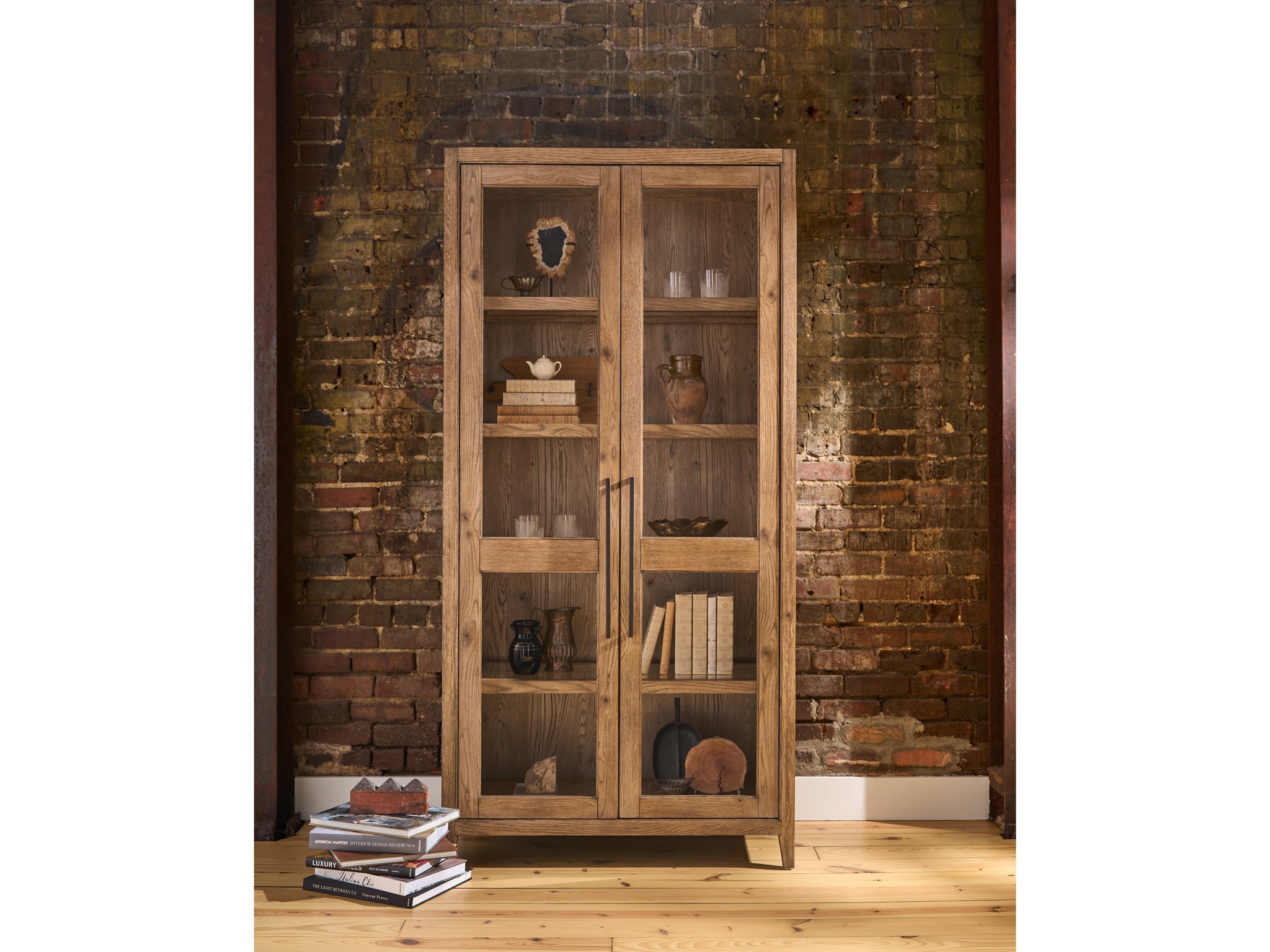 Sienna Display Cabinet - Multiple item room scene