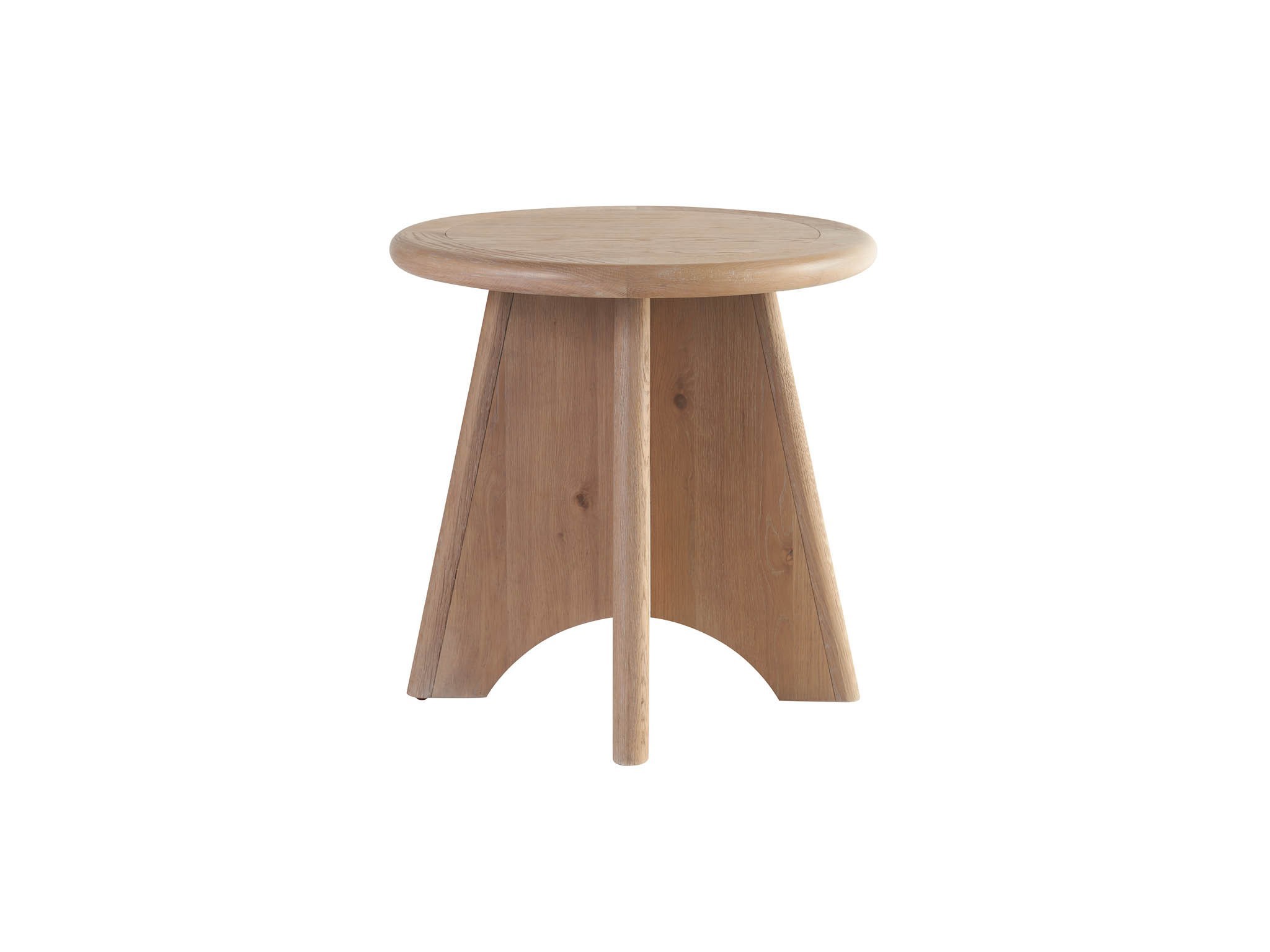Canyon Round Side Table - Silo with a white background