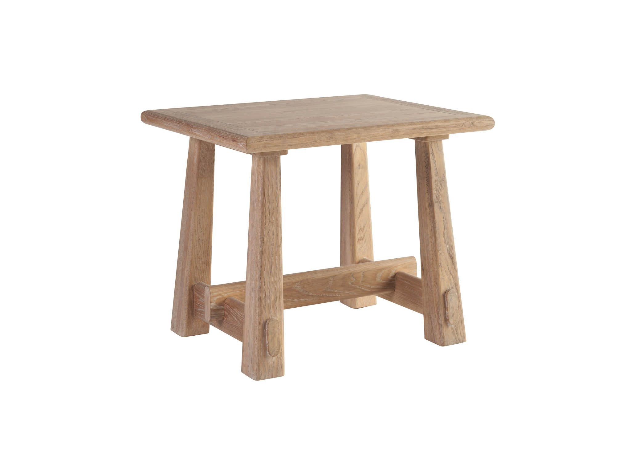 Canyon Rectangular End Table - Silo with a white background