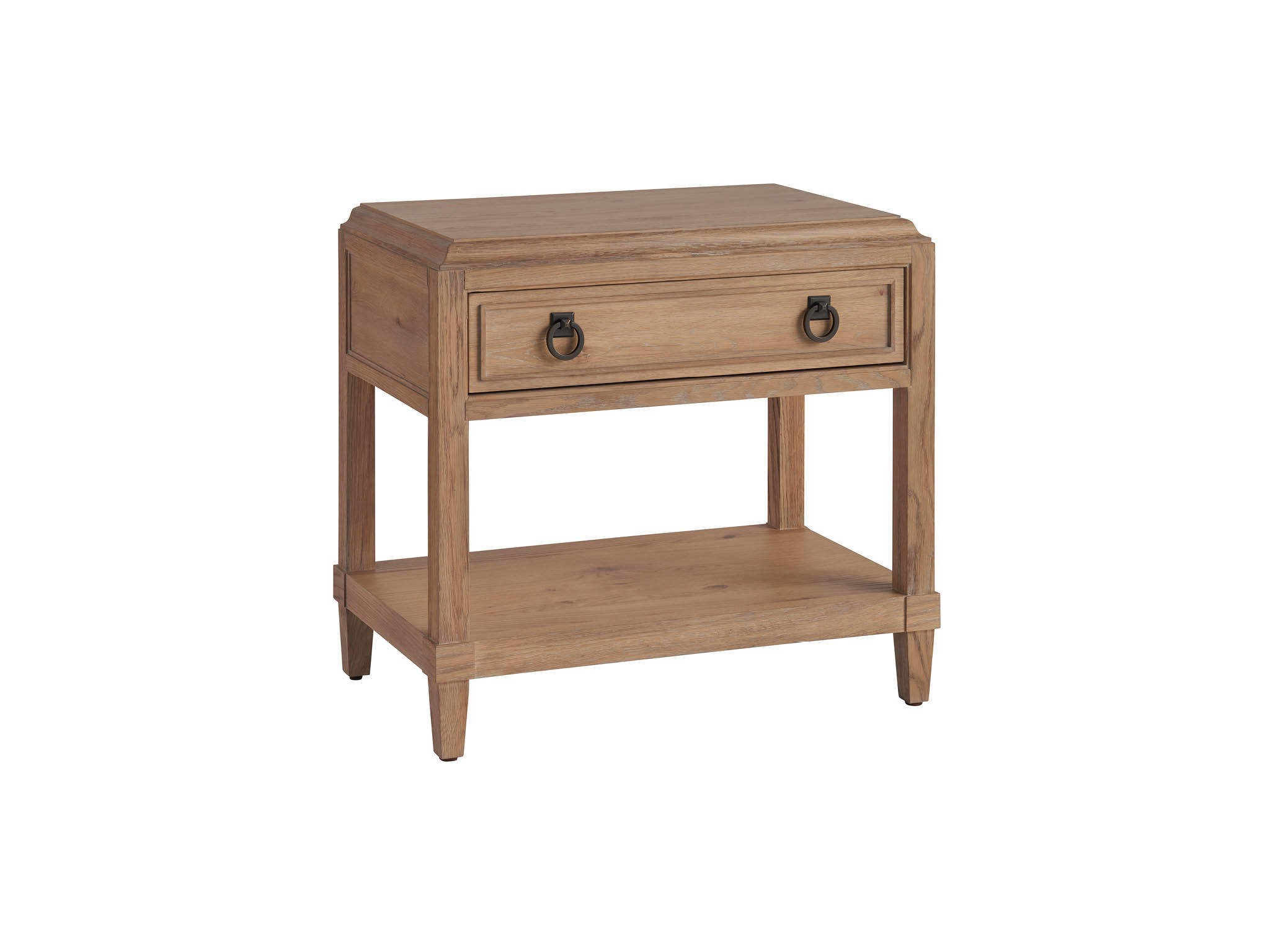Canyon Drawer Nightstand - Silo with a white background