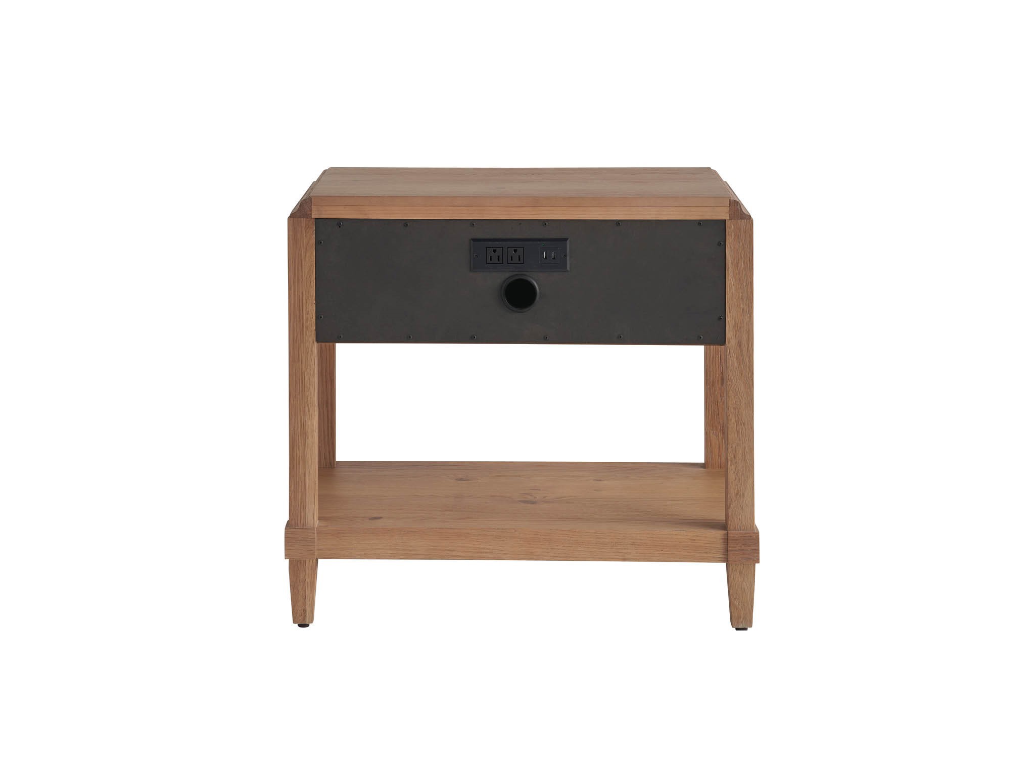 Canyon Drawer Nightstand - Silo with a white background