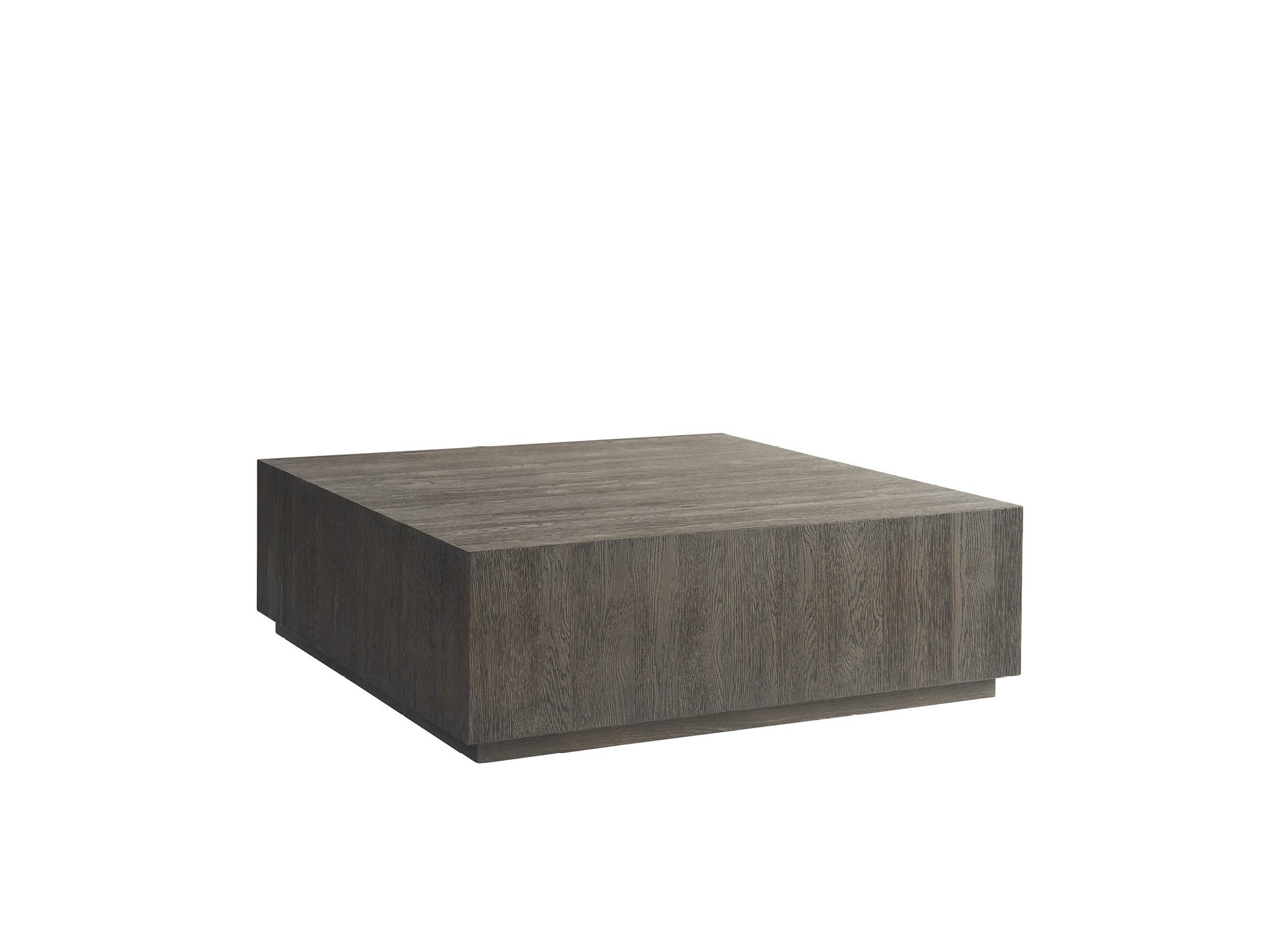 Obsidian Square Cocktail Table - Silo with a white background