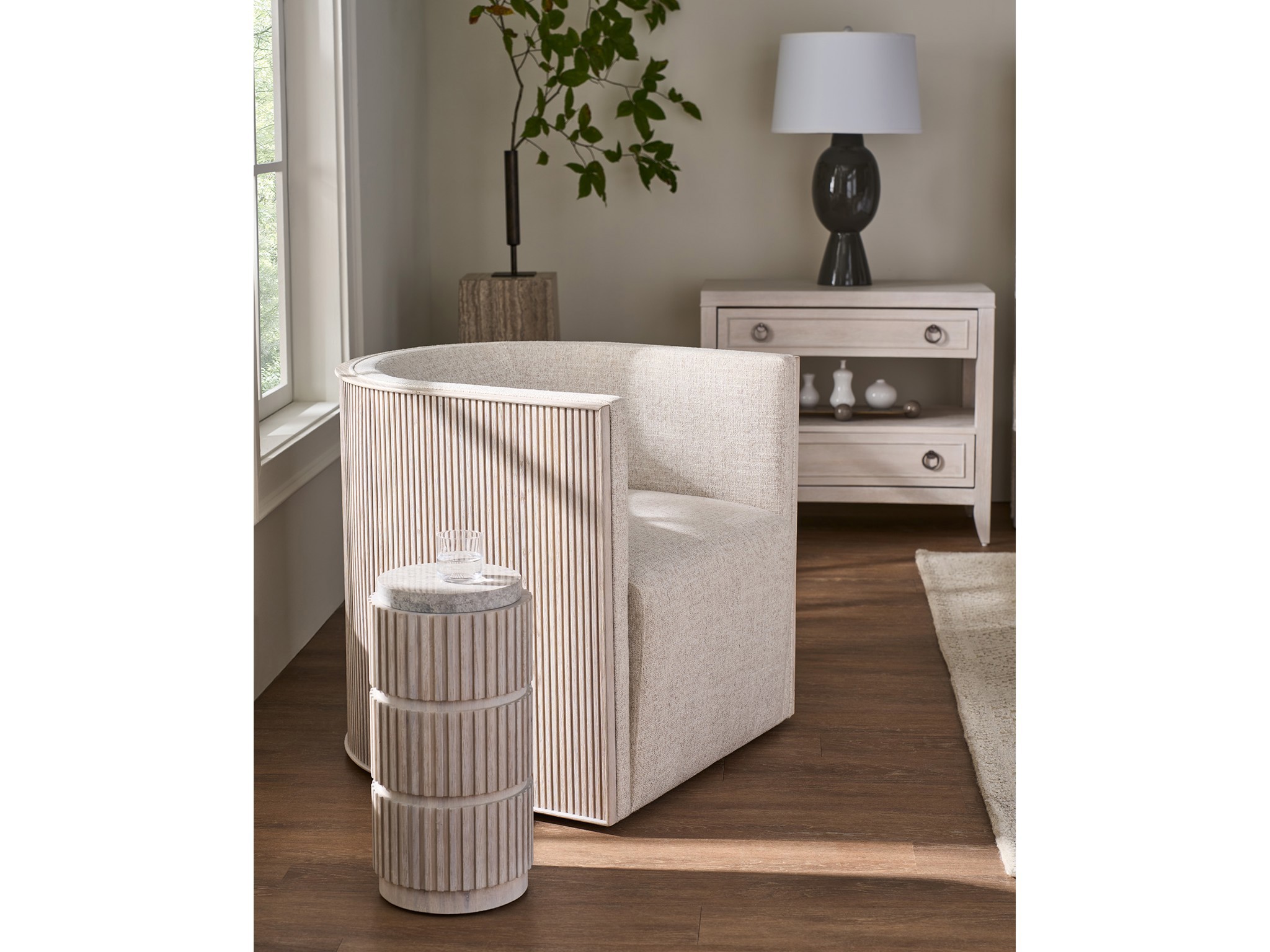 Carmen Spot Table - Multiple item room scene