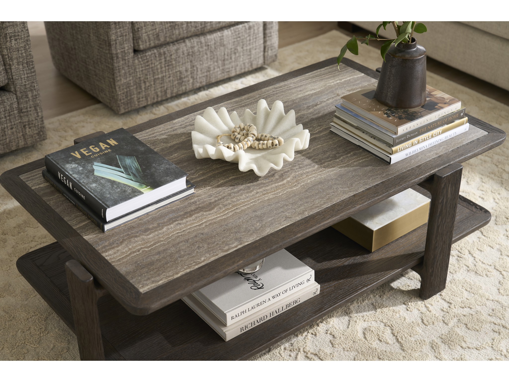 Sable and Stone Cocktail Table - Multiple item room scene