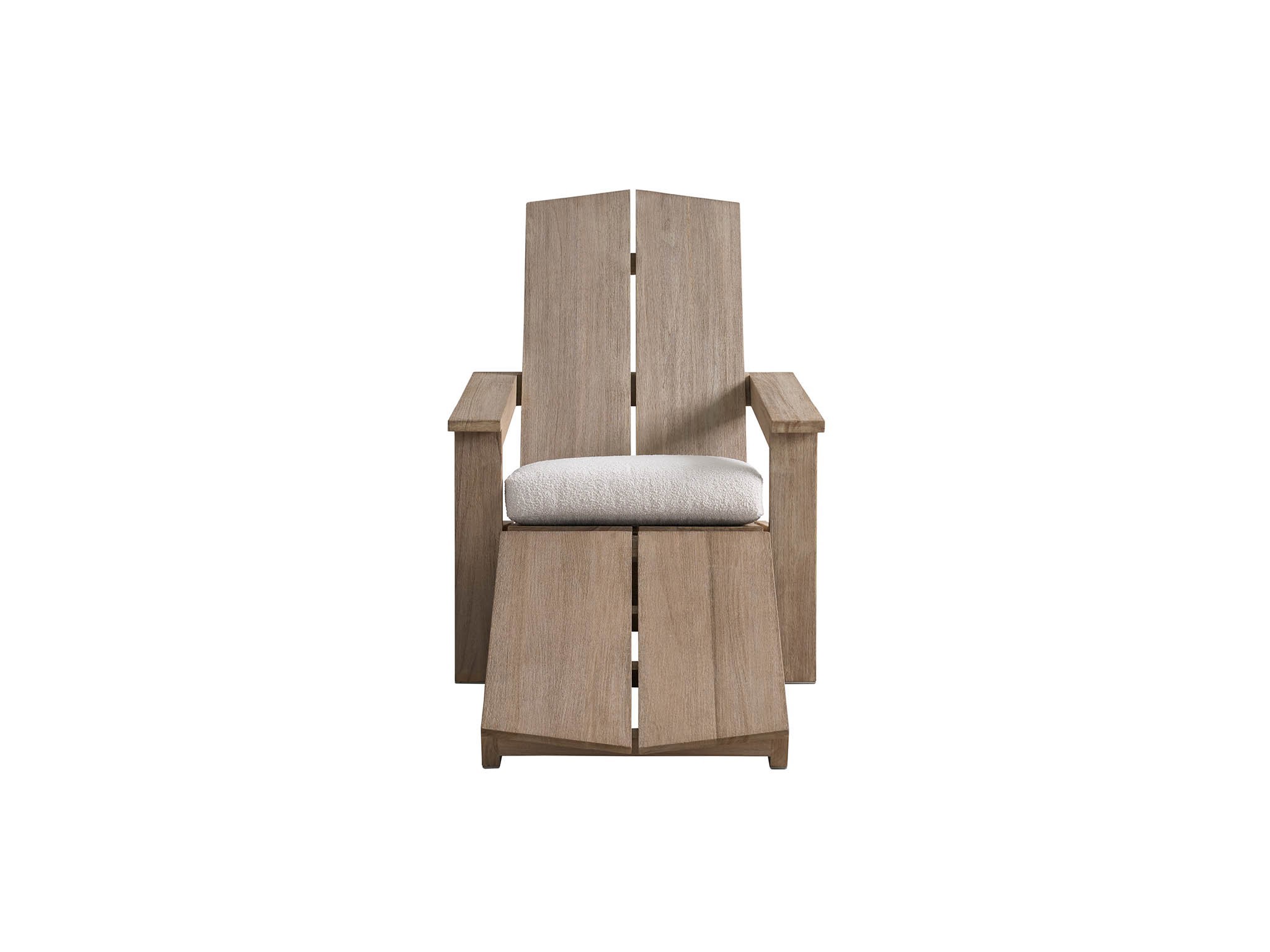 Saratoga Adirondack Ottoman - Silo with a white background