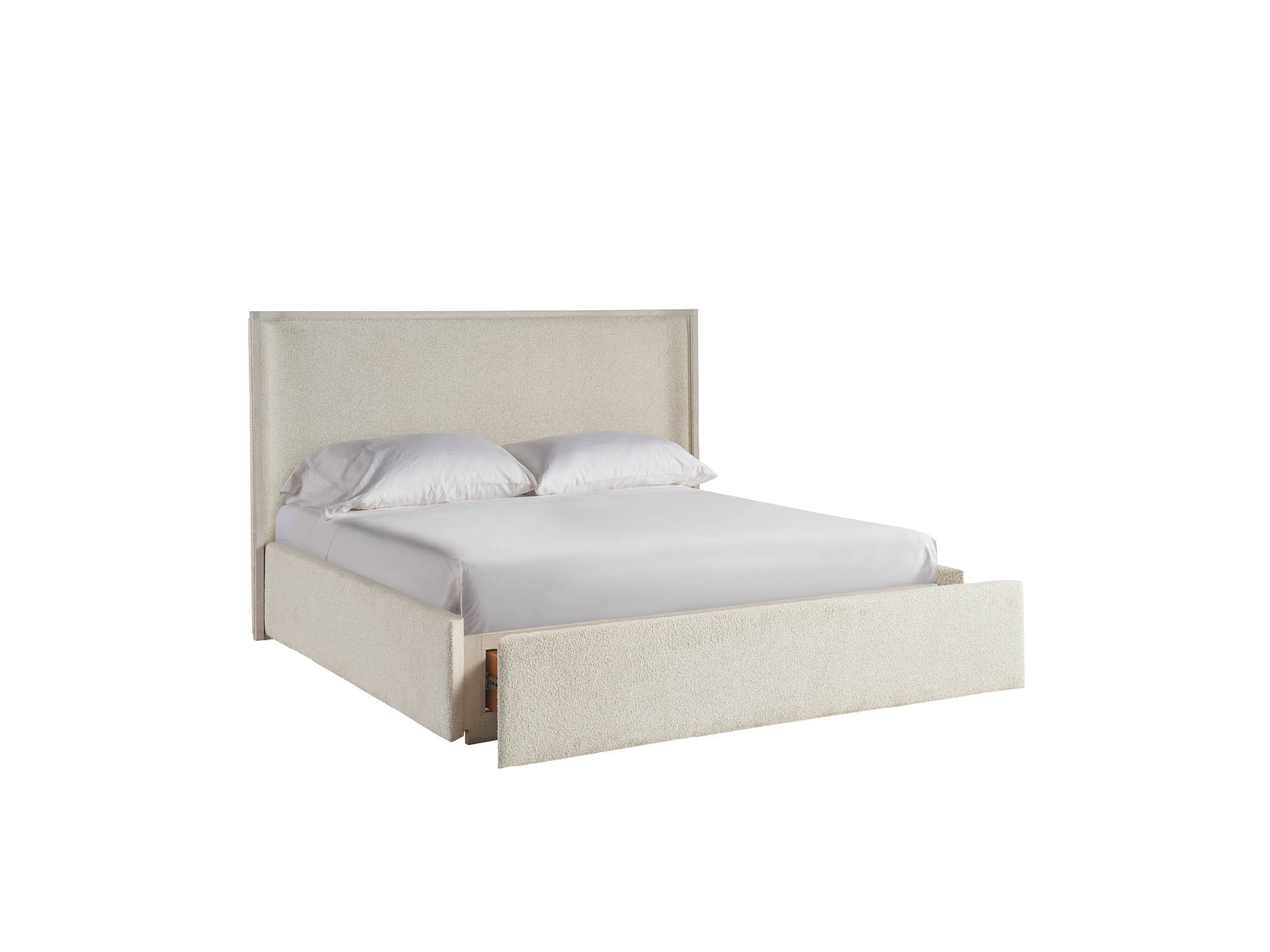 Owen Storage Bed Queen - Silo with a white background
