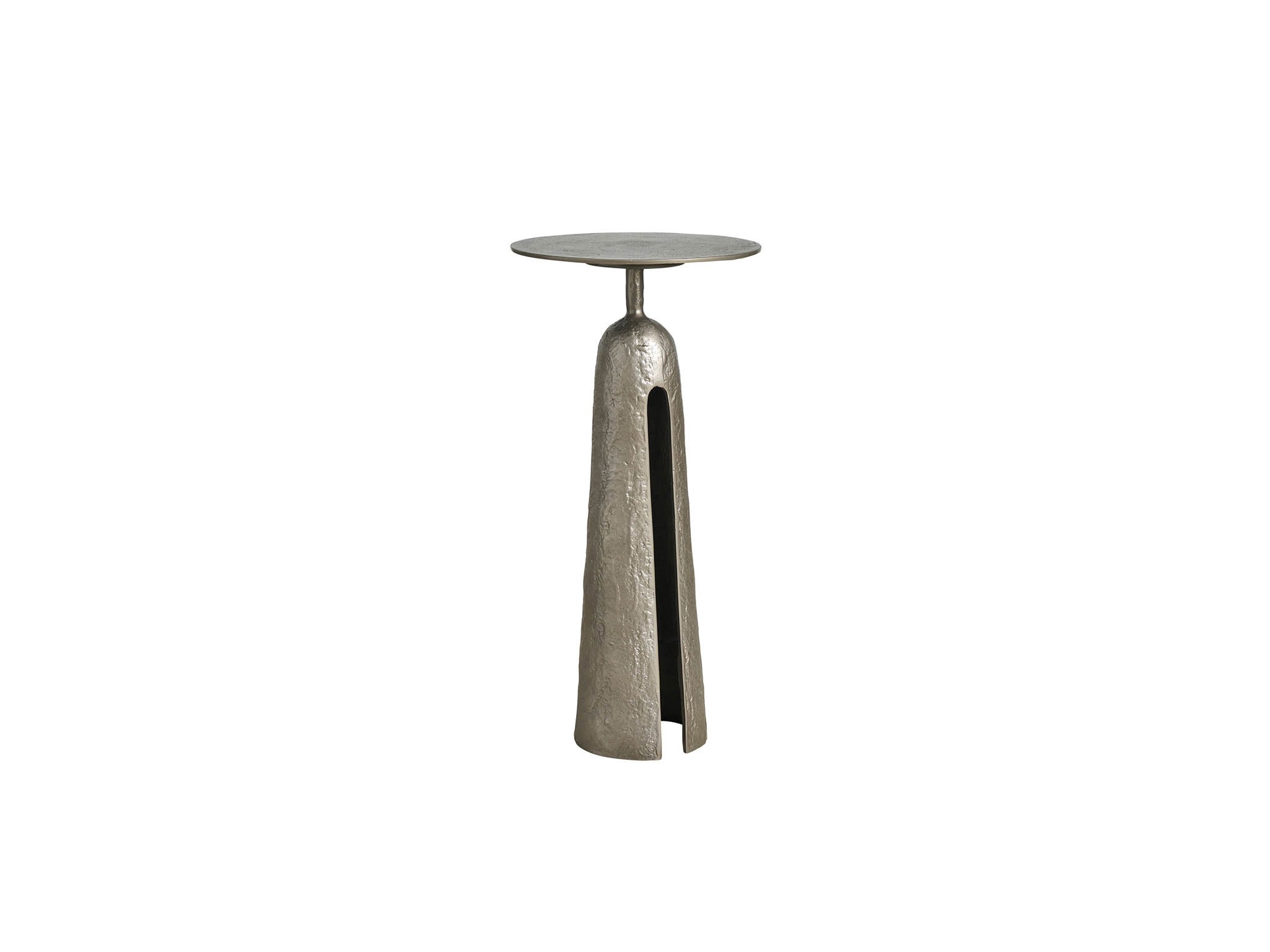 Metal Martini Table - Silo with a white background