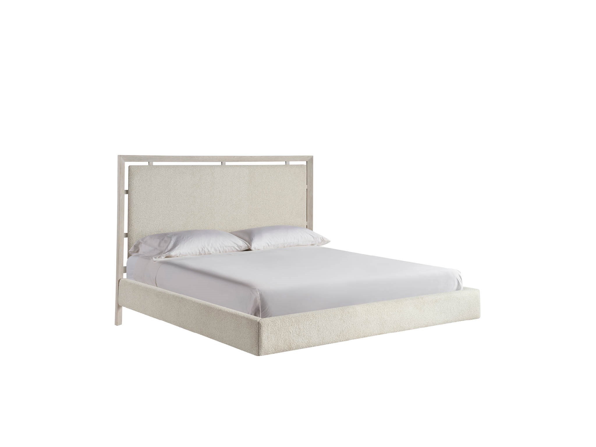Kendall Panel Bed King - Silo with a white background