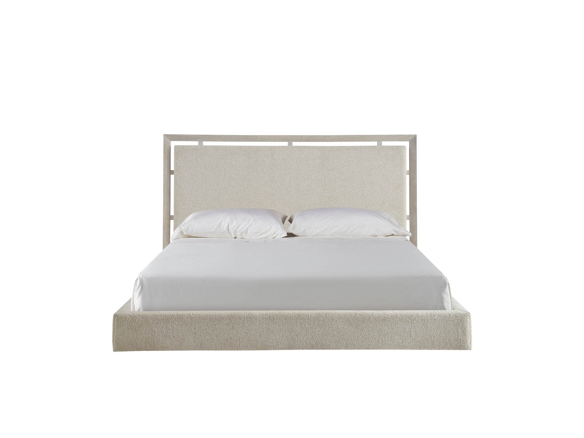 Kendall Panel Bed King - Silo with a white background