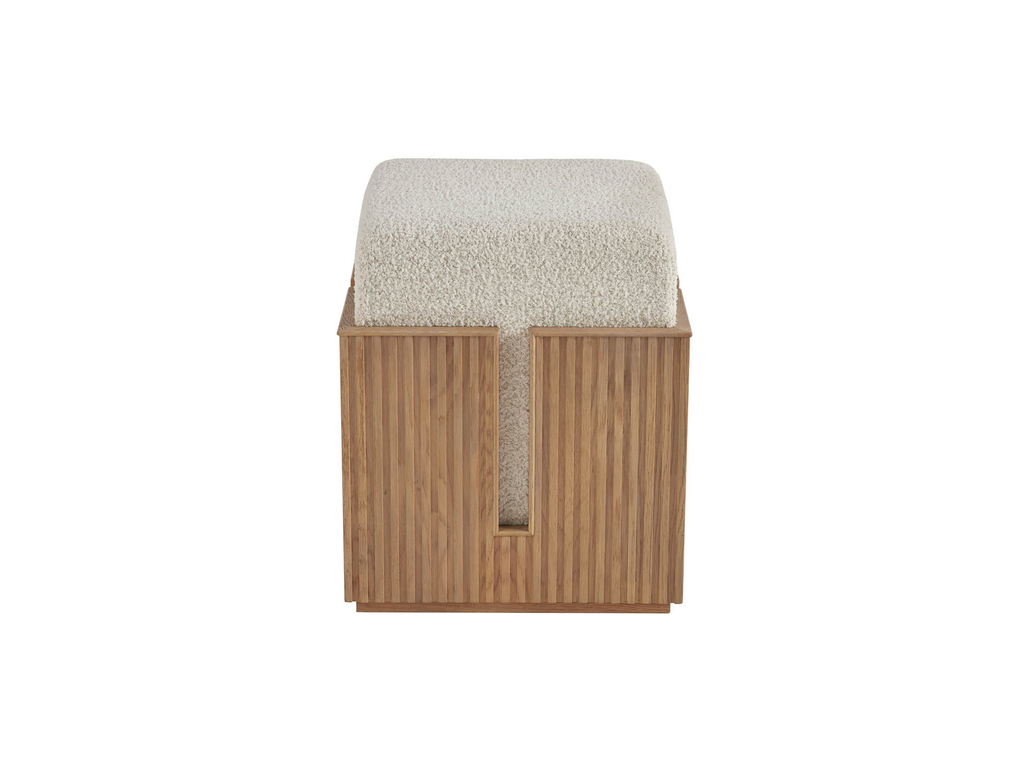 Carmen Bunching Stool - Silo with a white background