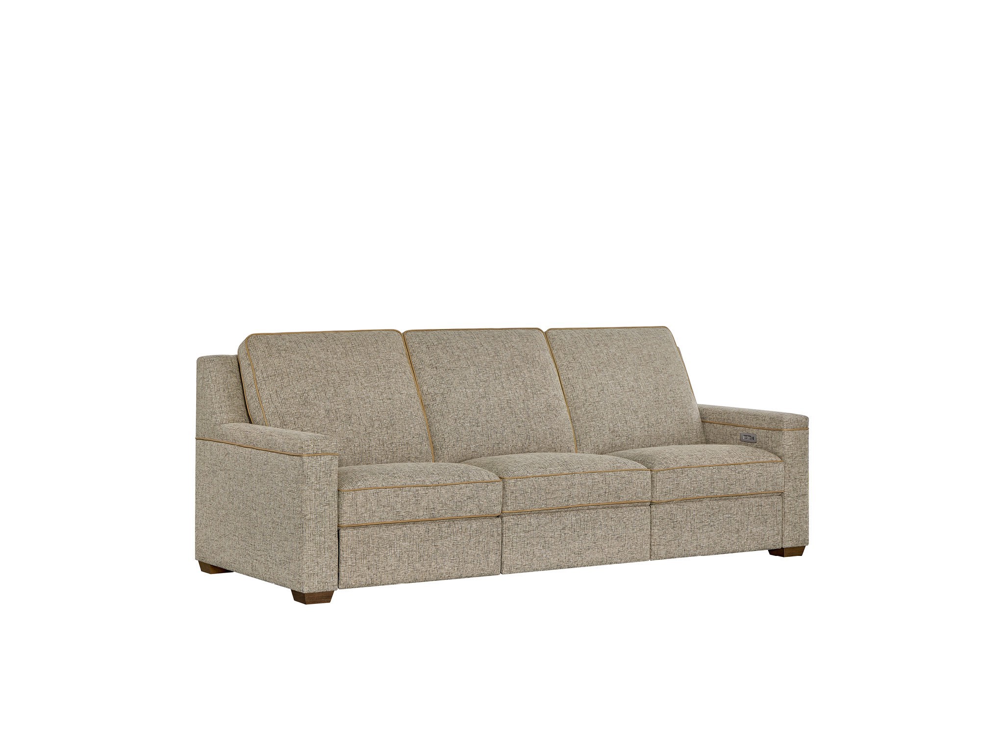 Liam Reclining Sofa - Silo with a white background