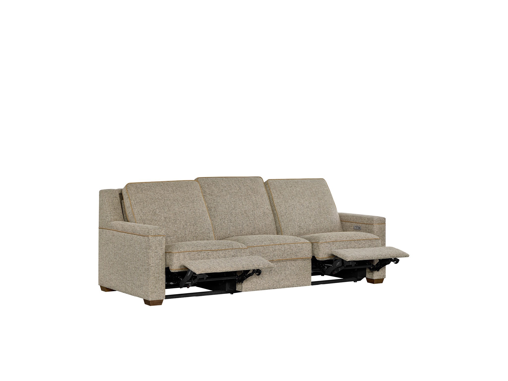 Liam Reclining Sofa - Silo with a white background