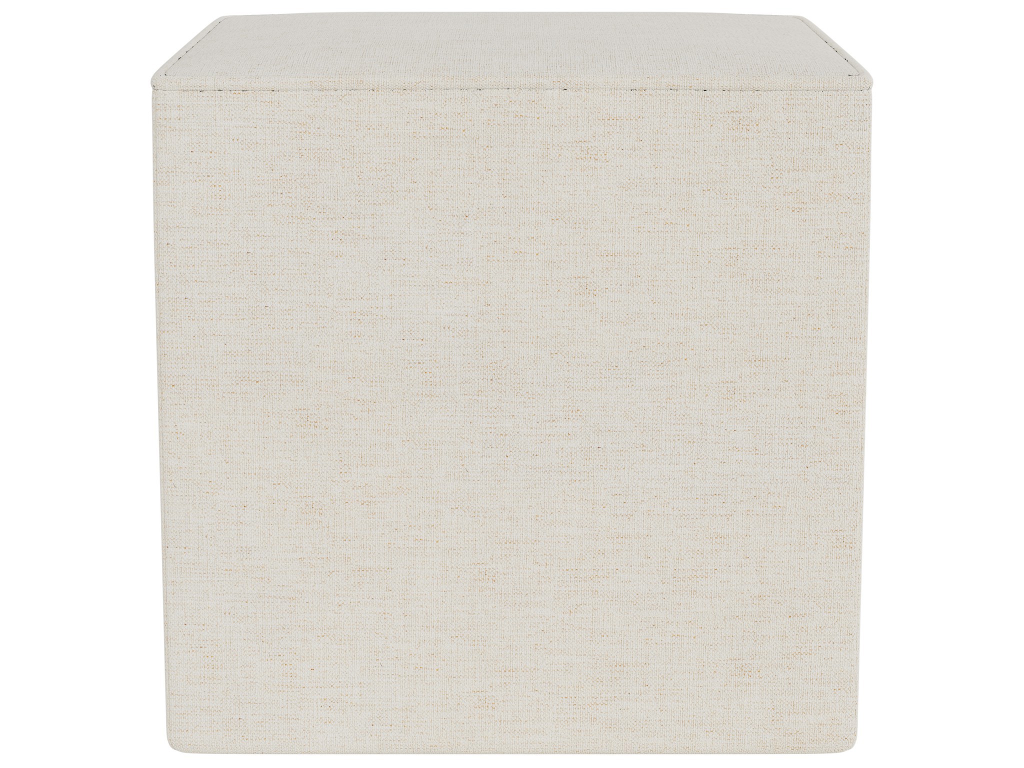 Gemma Square Ottoman -Special Order - Silo with a white background