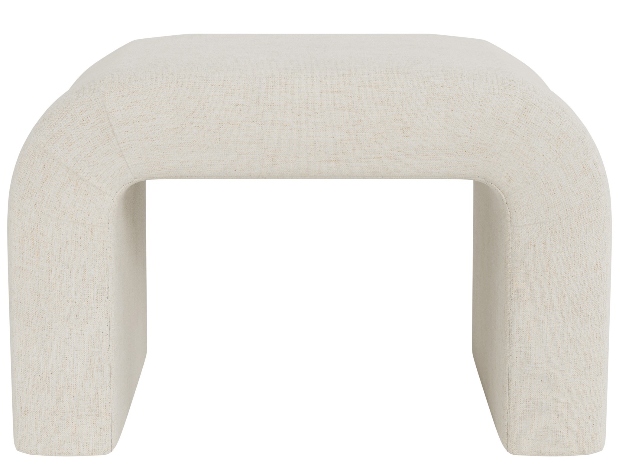 Nora Ottoman -Special Order - Silo with a white background