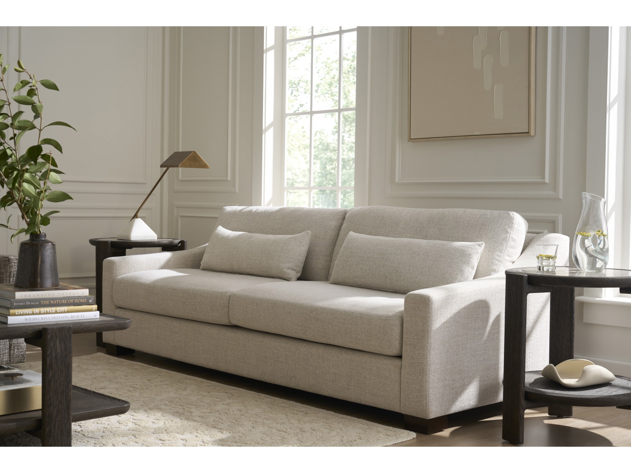 Sable Side Table - Multiple item room scene