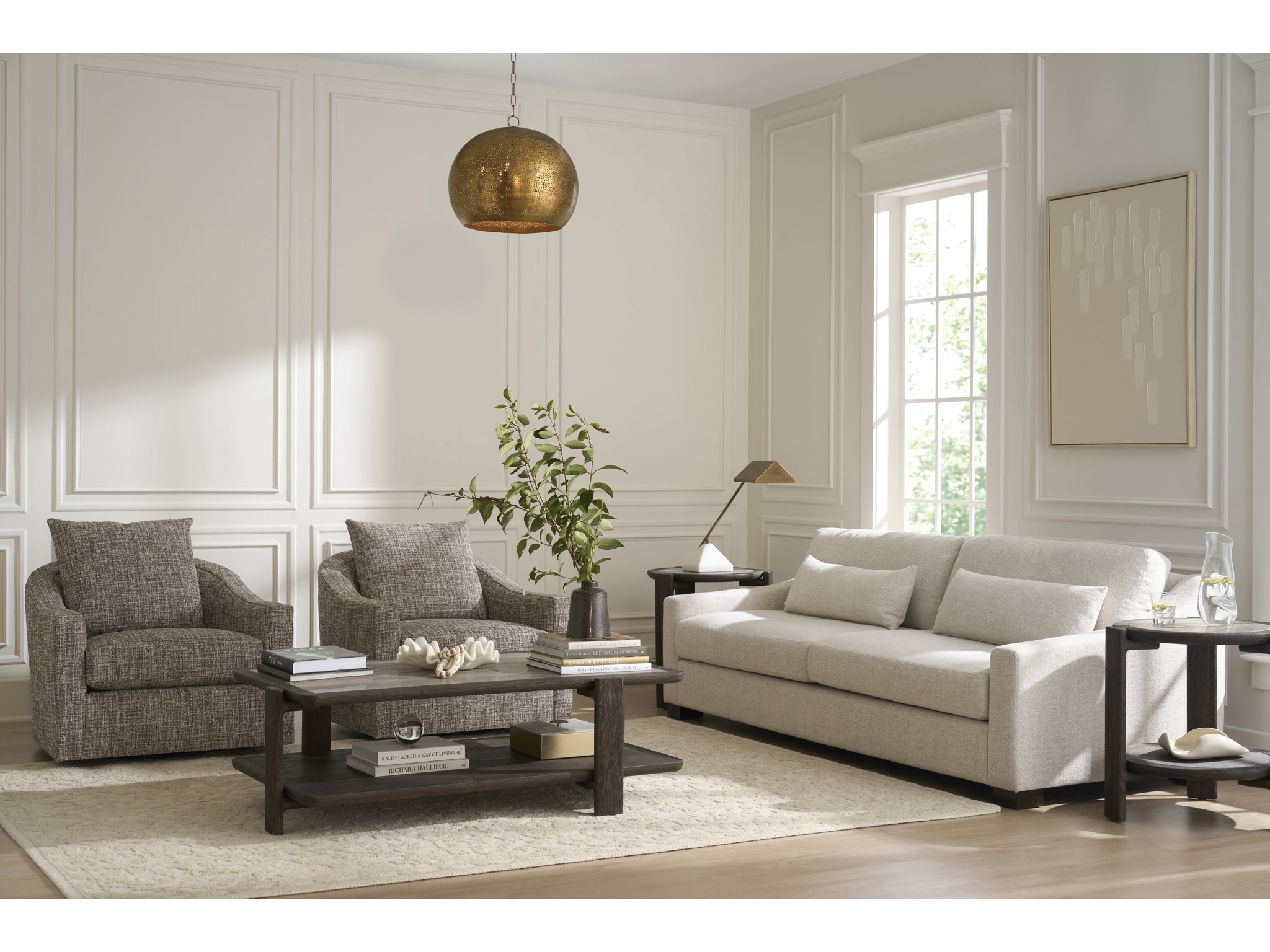 Eli Swivel Chair - Special Order - Multiple item room scene
