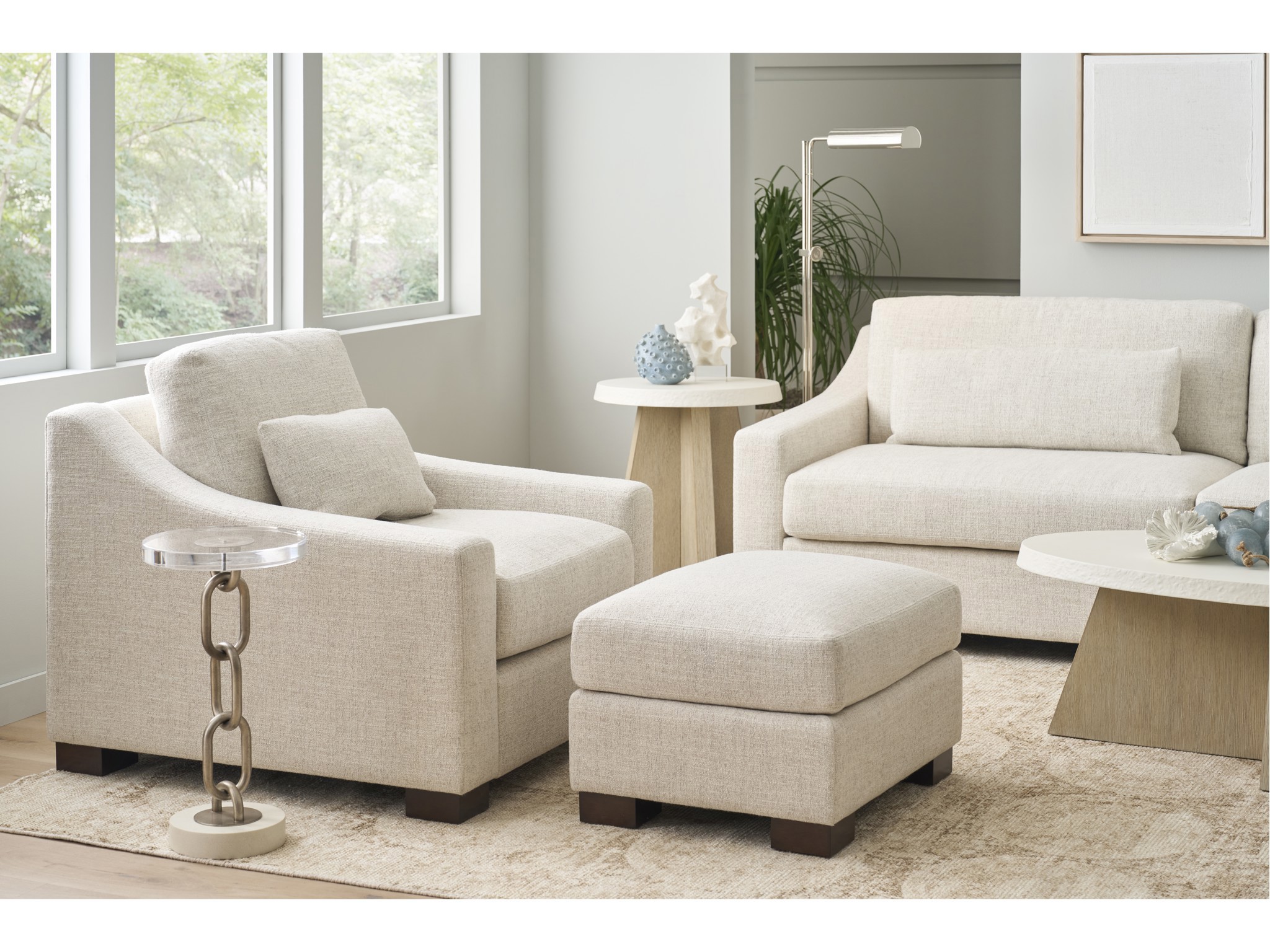Brooklyn Chair - Multiple item room scene