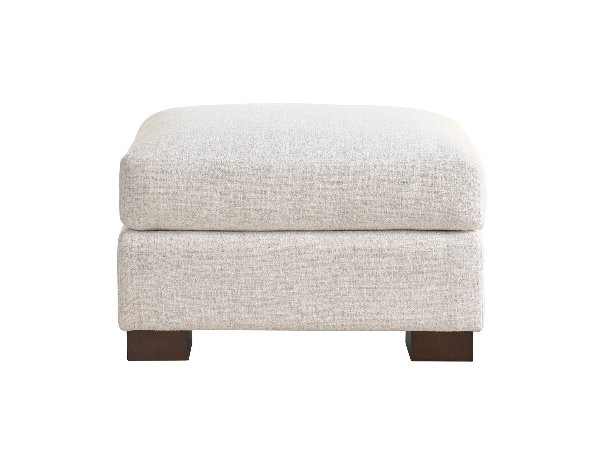 Brooklyn Ottoman - Silo with a white background