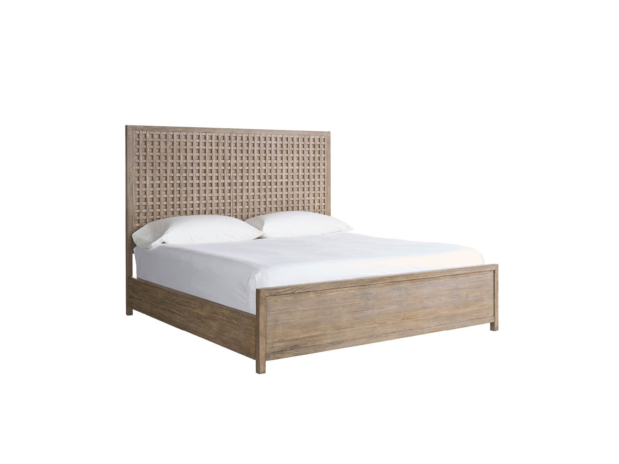 Boulder Panel Bed King - Silo with a white background