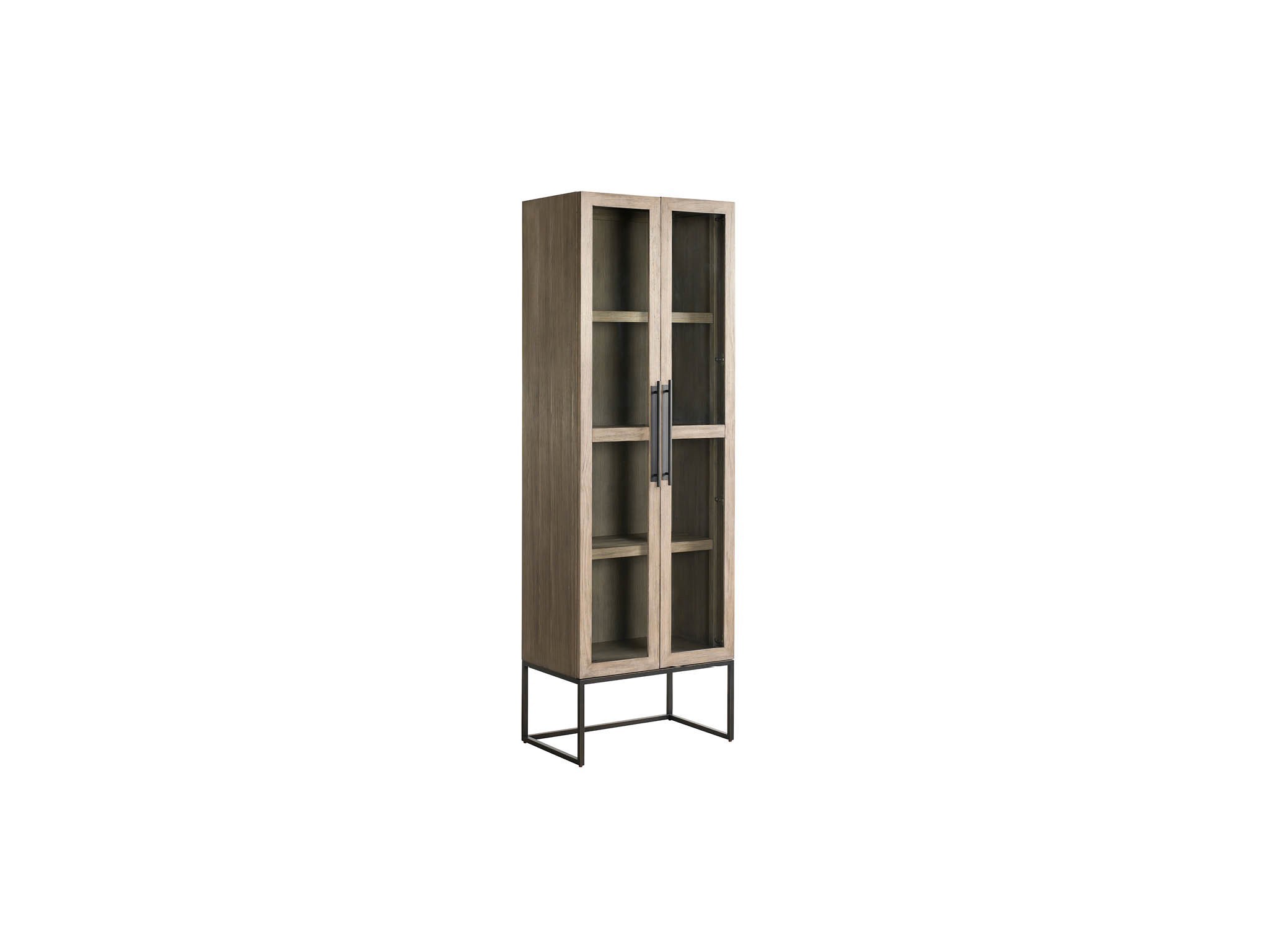 Boulder Display Cabinet - Silo with a white background