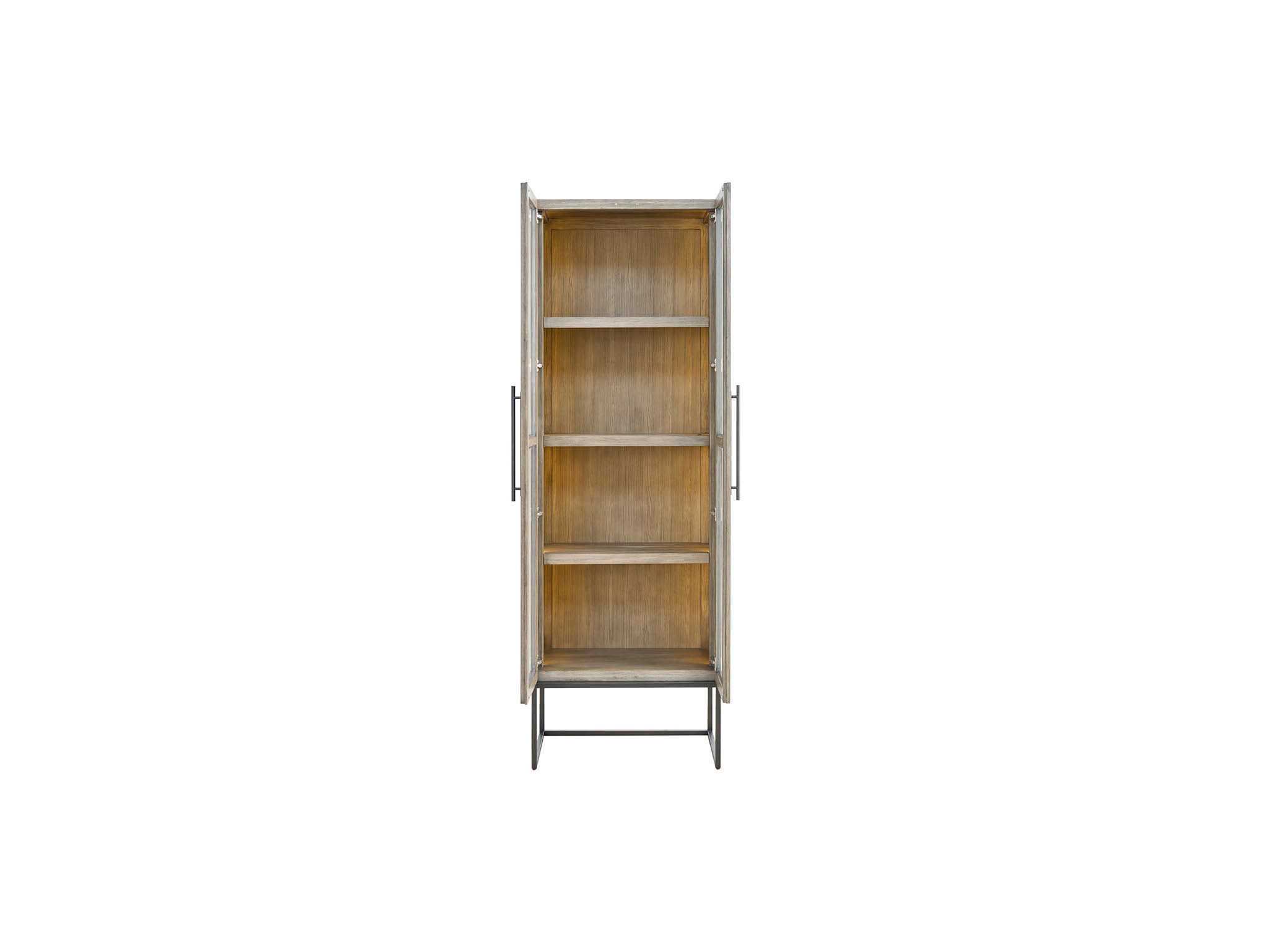 Boulder Display Cabinet - Silo with a white background