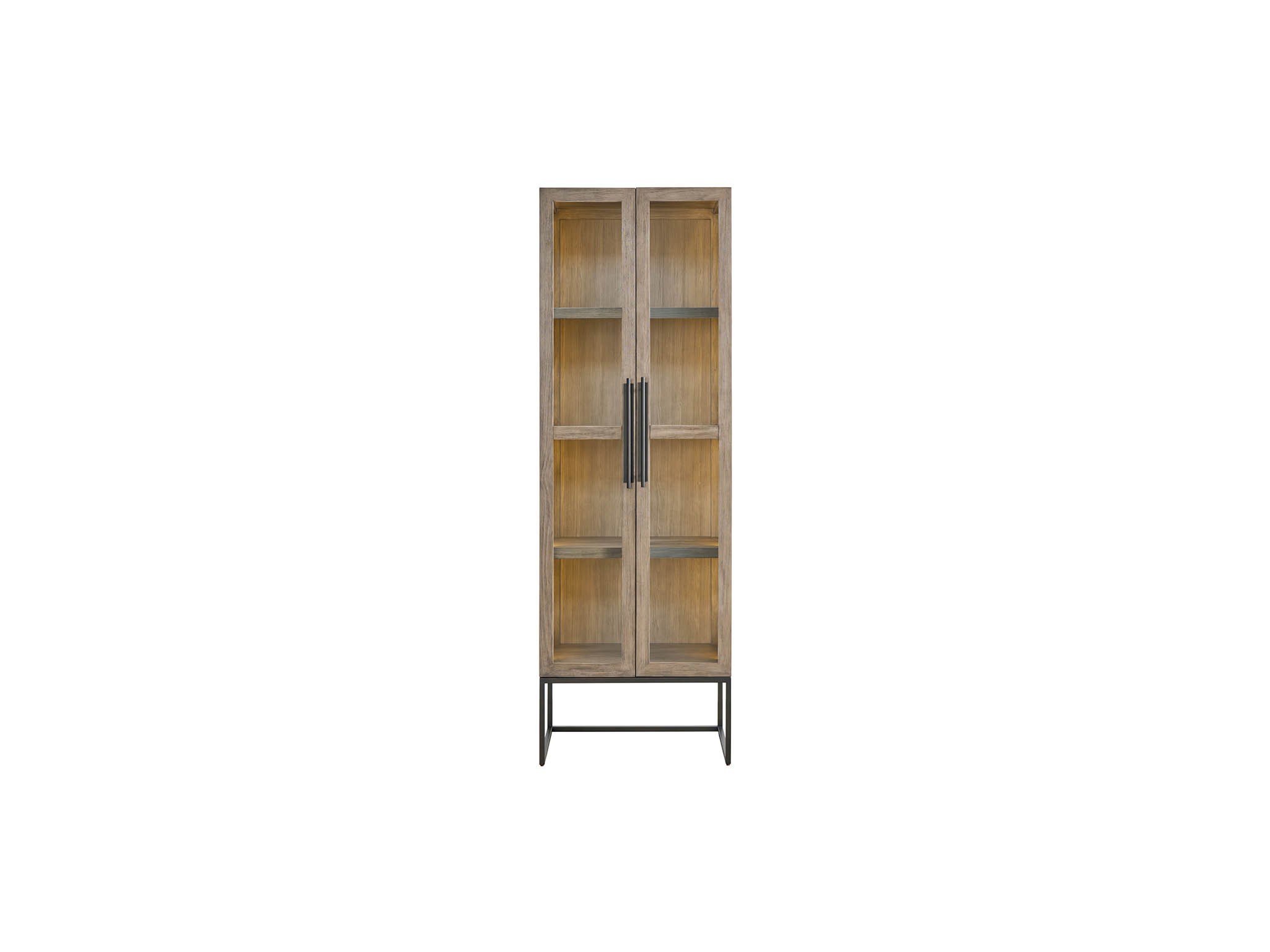 Boulder Display Cabinet - Silo with a white background