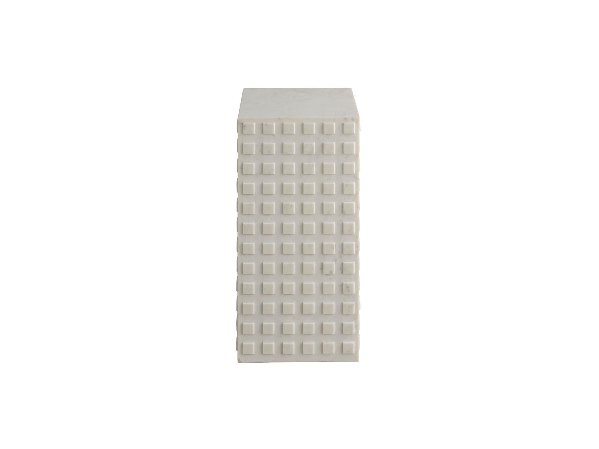 Dwell Stone Accent Table - Silo with a white background