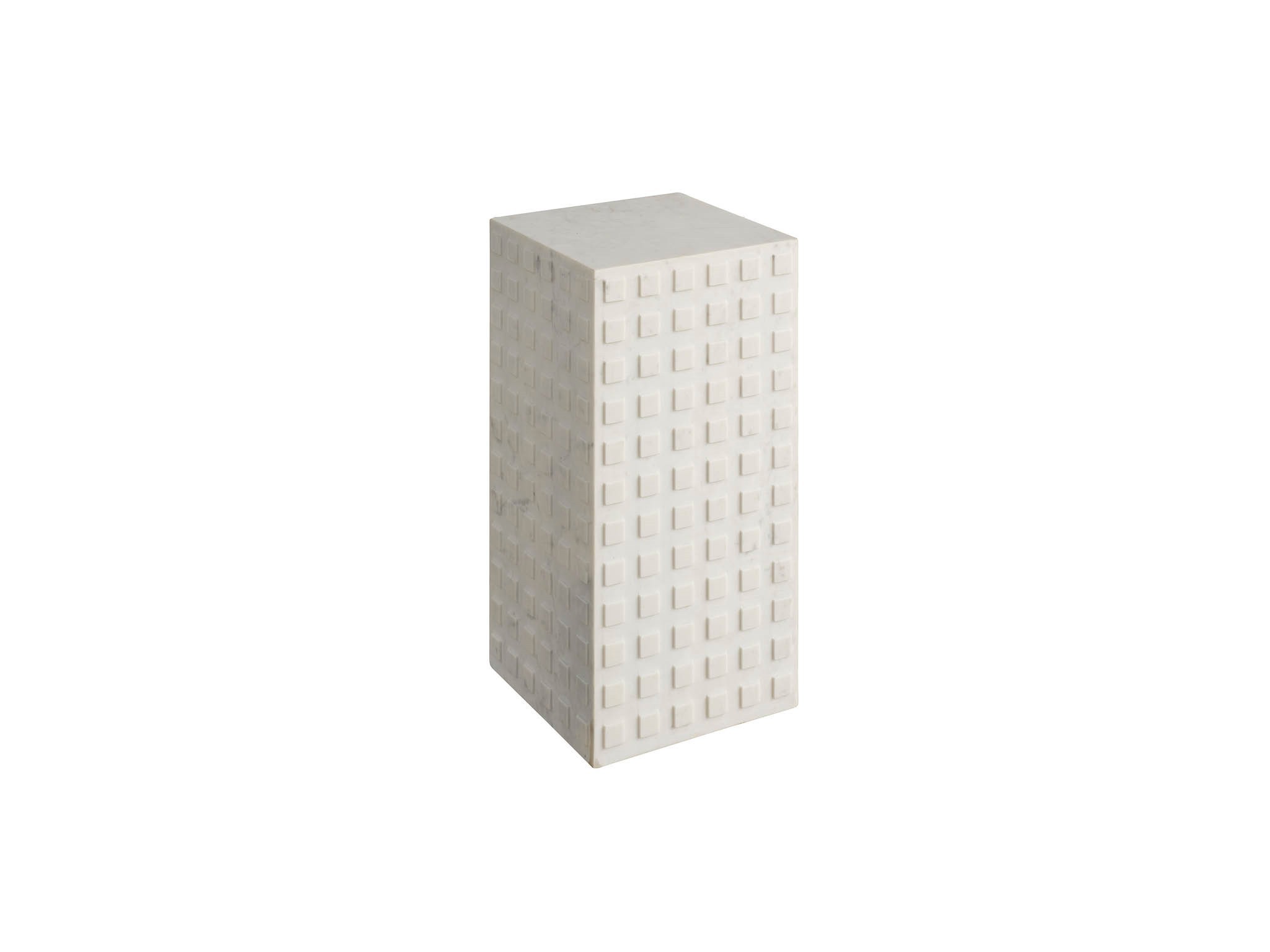 Dwell Stone Accent Table - Silo with a white background