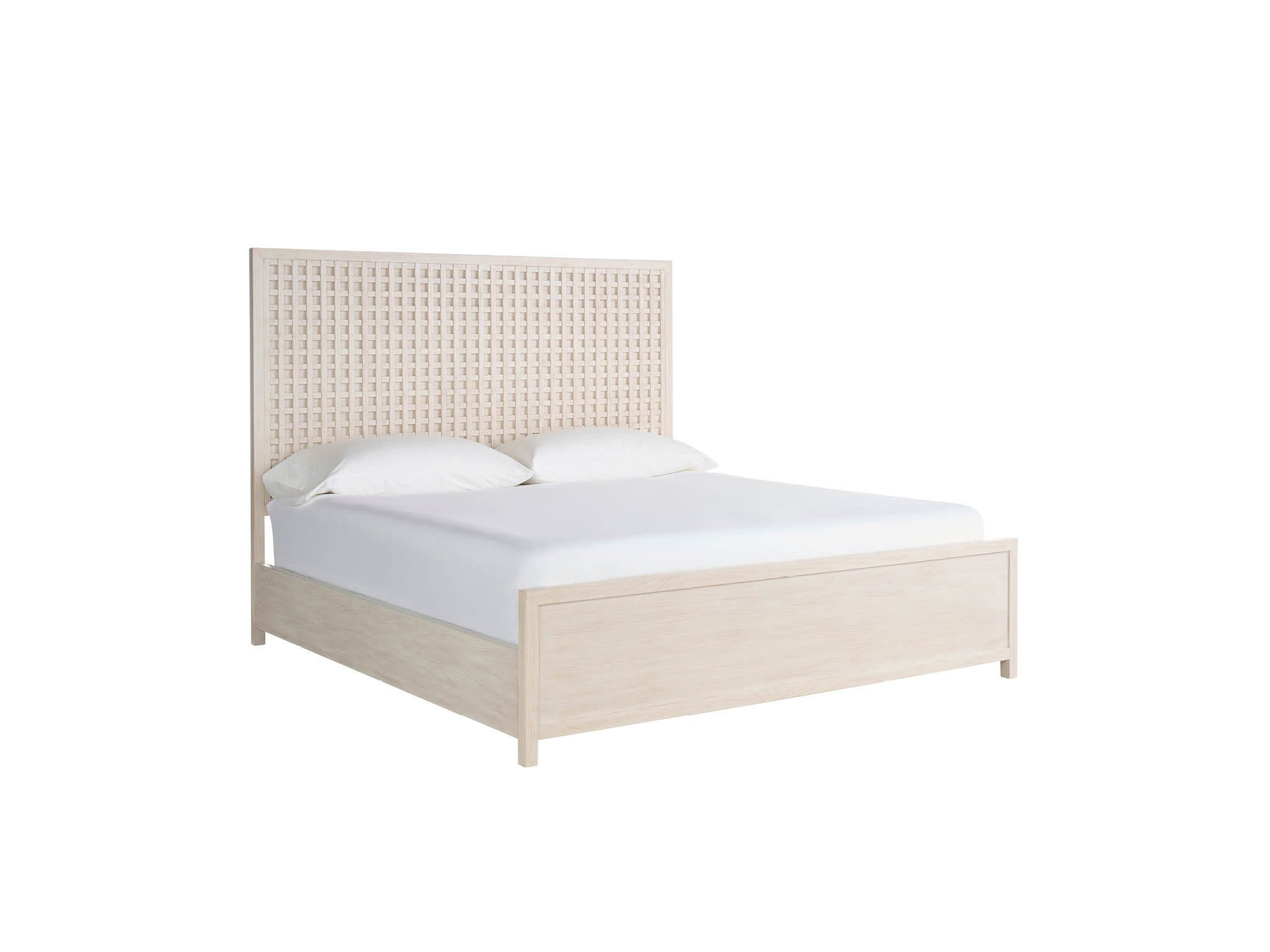 River Rock Panel Bed King - Silo with a white background
