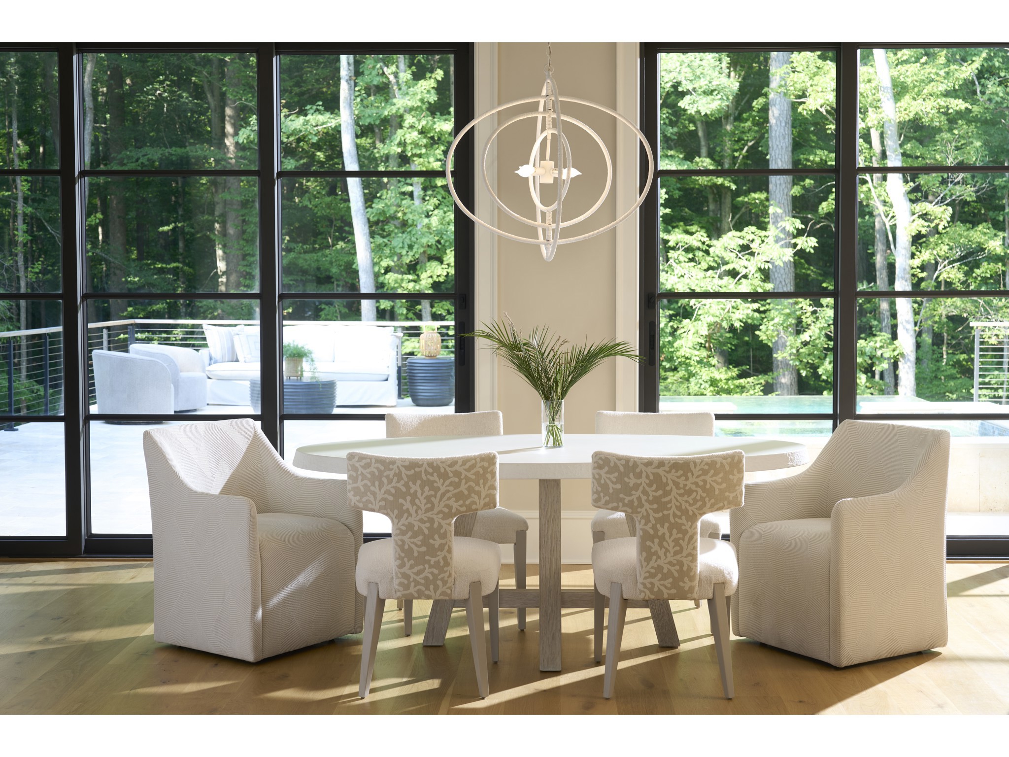 Dockside Dining Table - Multiple item room scene