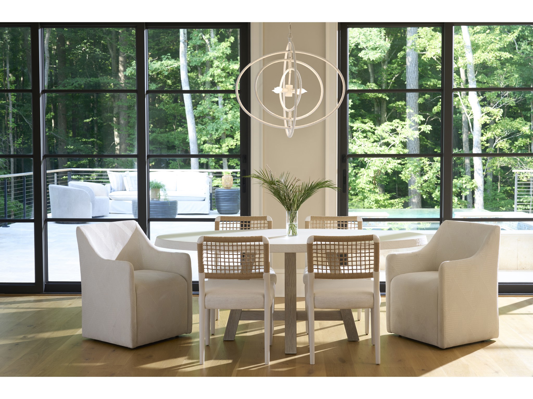 Dockside Dining Table - Multiple item room scene