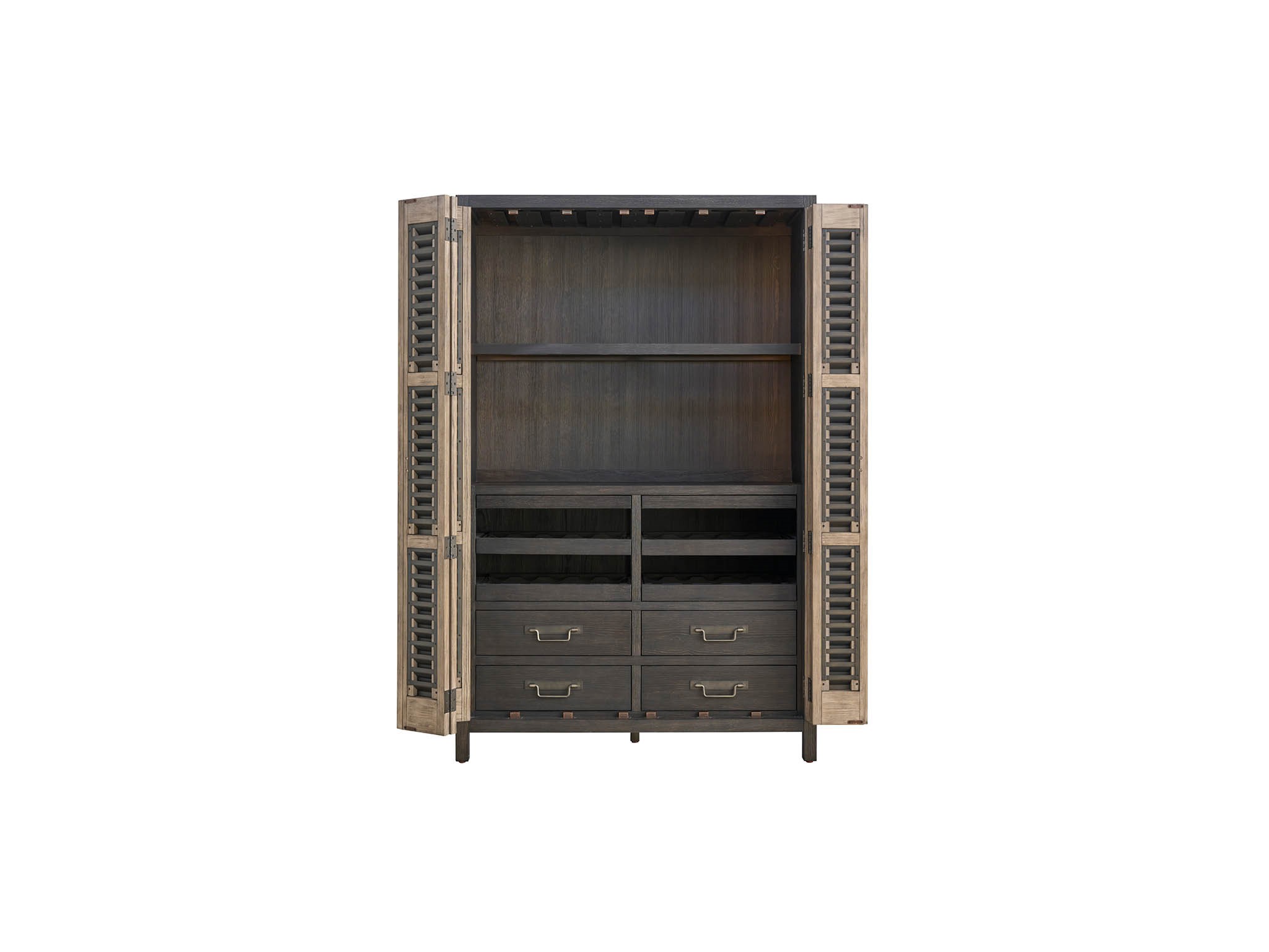 Dwell Bar Cabinet - Silo with a white background