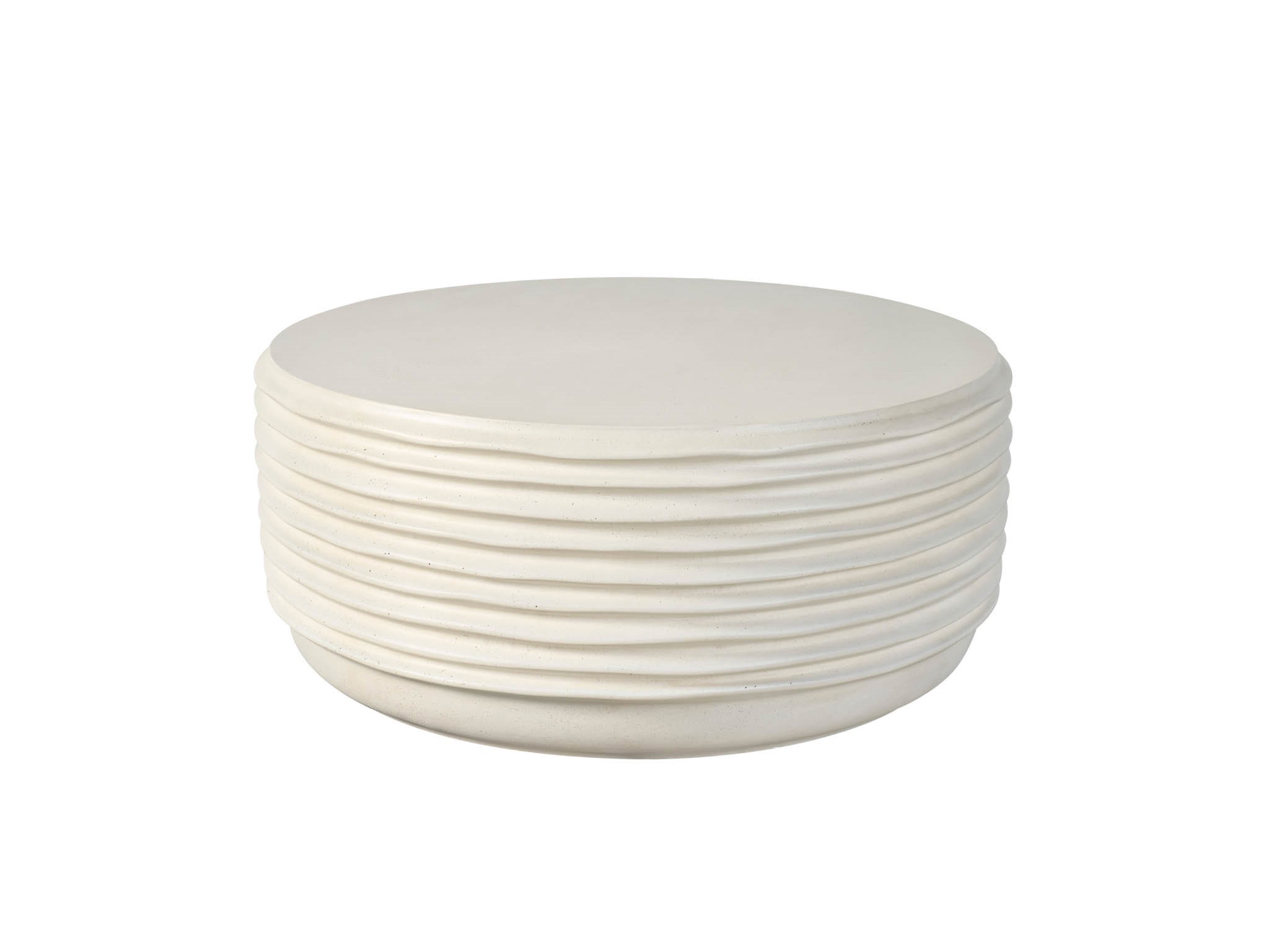 Dwell Linen Cocktail Table - Silo with a white background