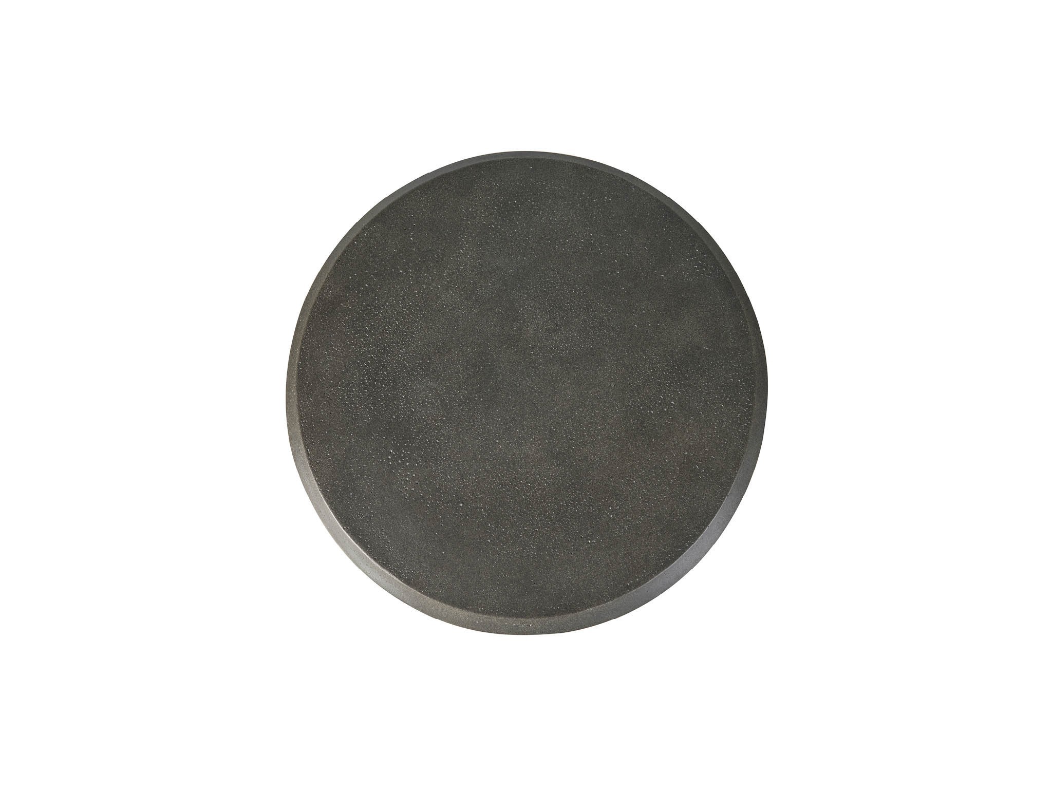 Dwell Charcoal Side Table - Silo with a white background