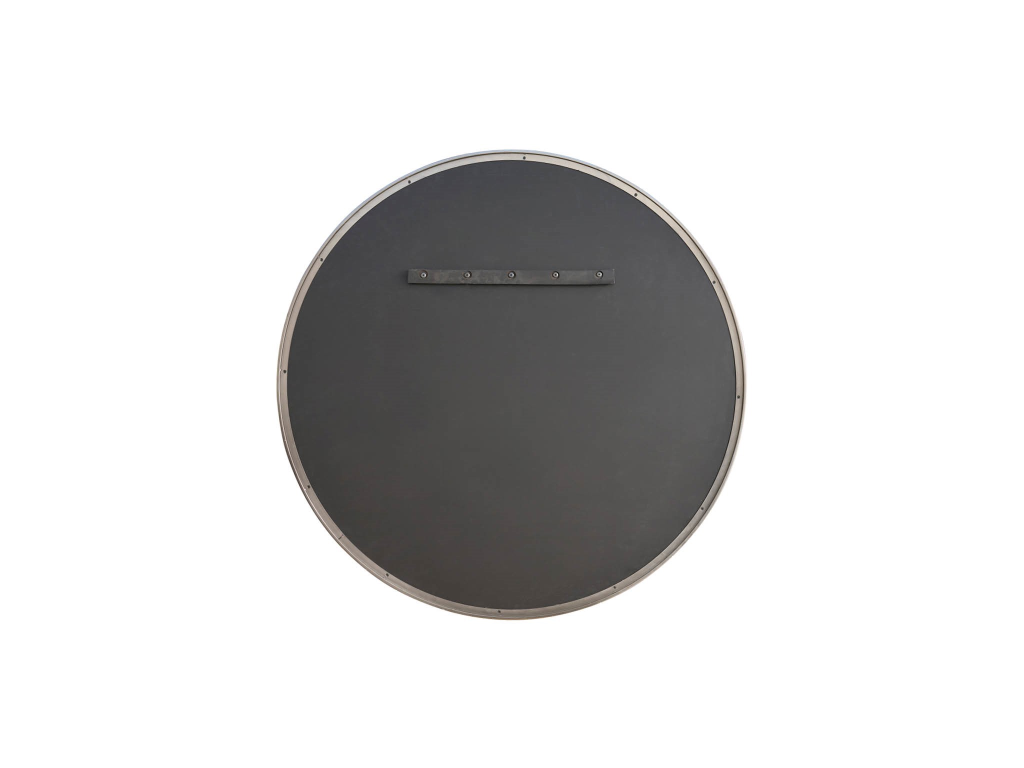 Round Accent Mirror - Silo with a white background